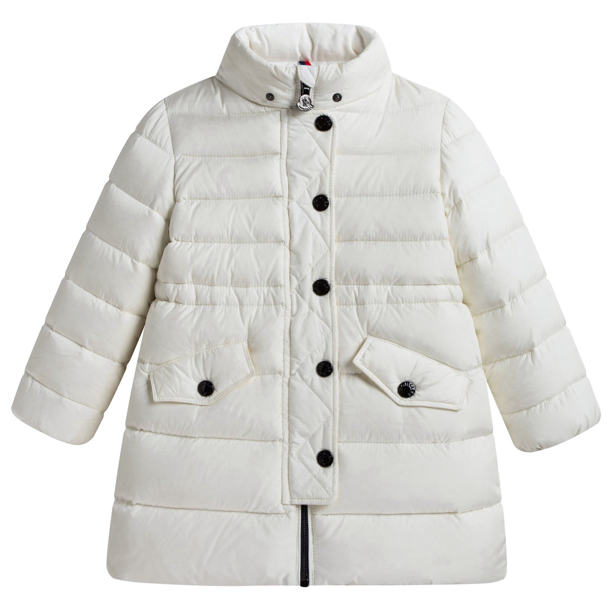 Baby Girls Ivory "Essentiel" Down Padded Jacket