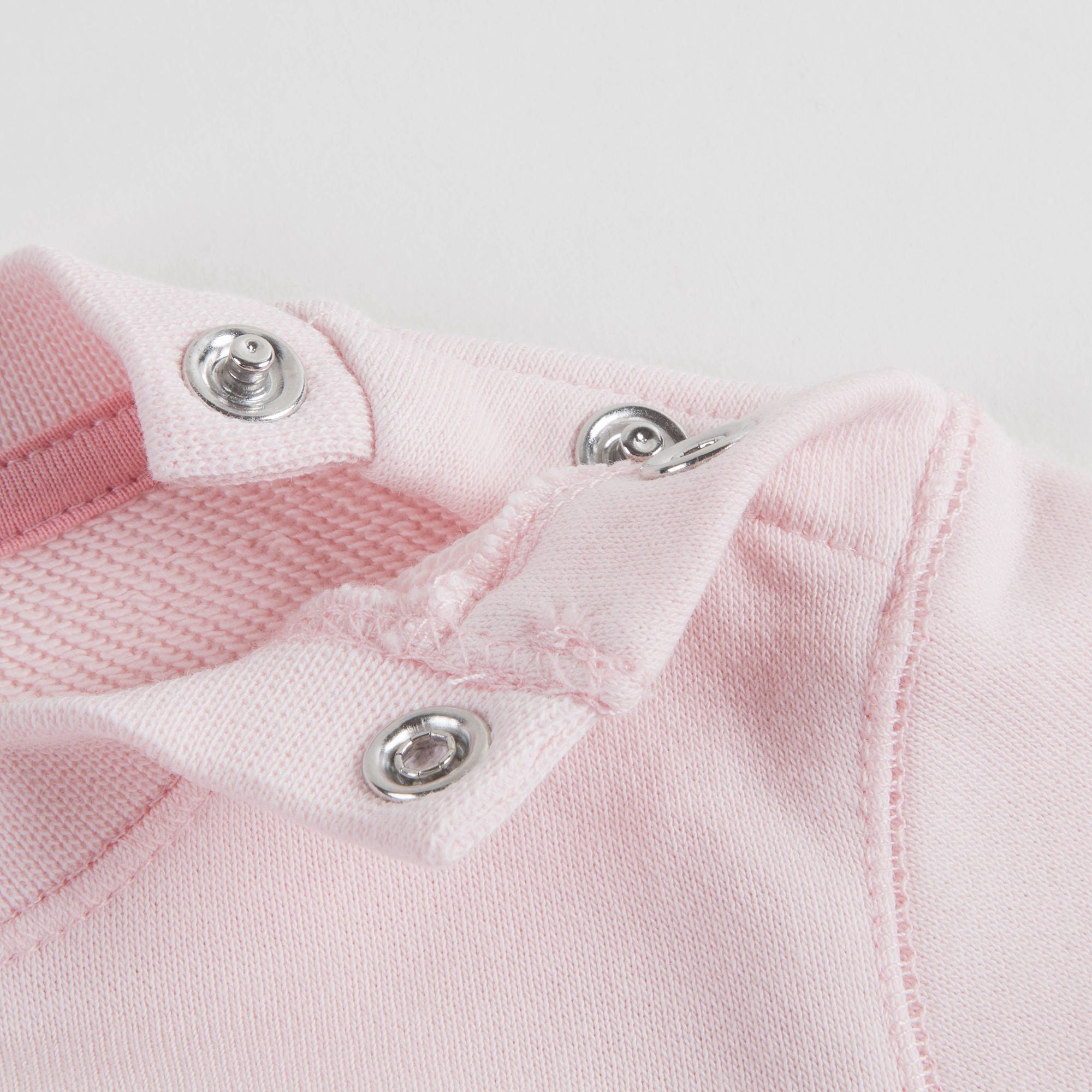 Baby Girls Light Pink Tiger Cotton Sweatshirt