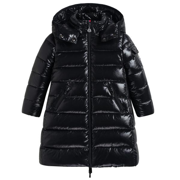 Girls Black "Moka" Down Padded Coat
