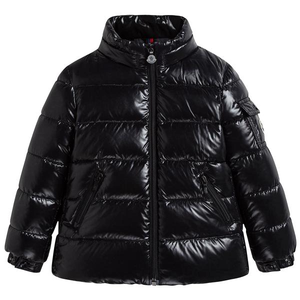 Girls Black "Bady" Down Padded Jacket