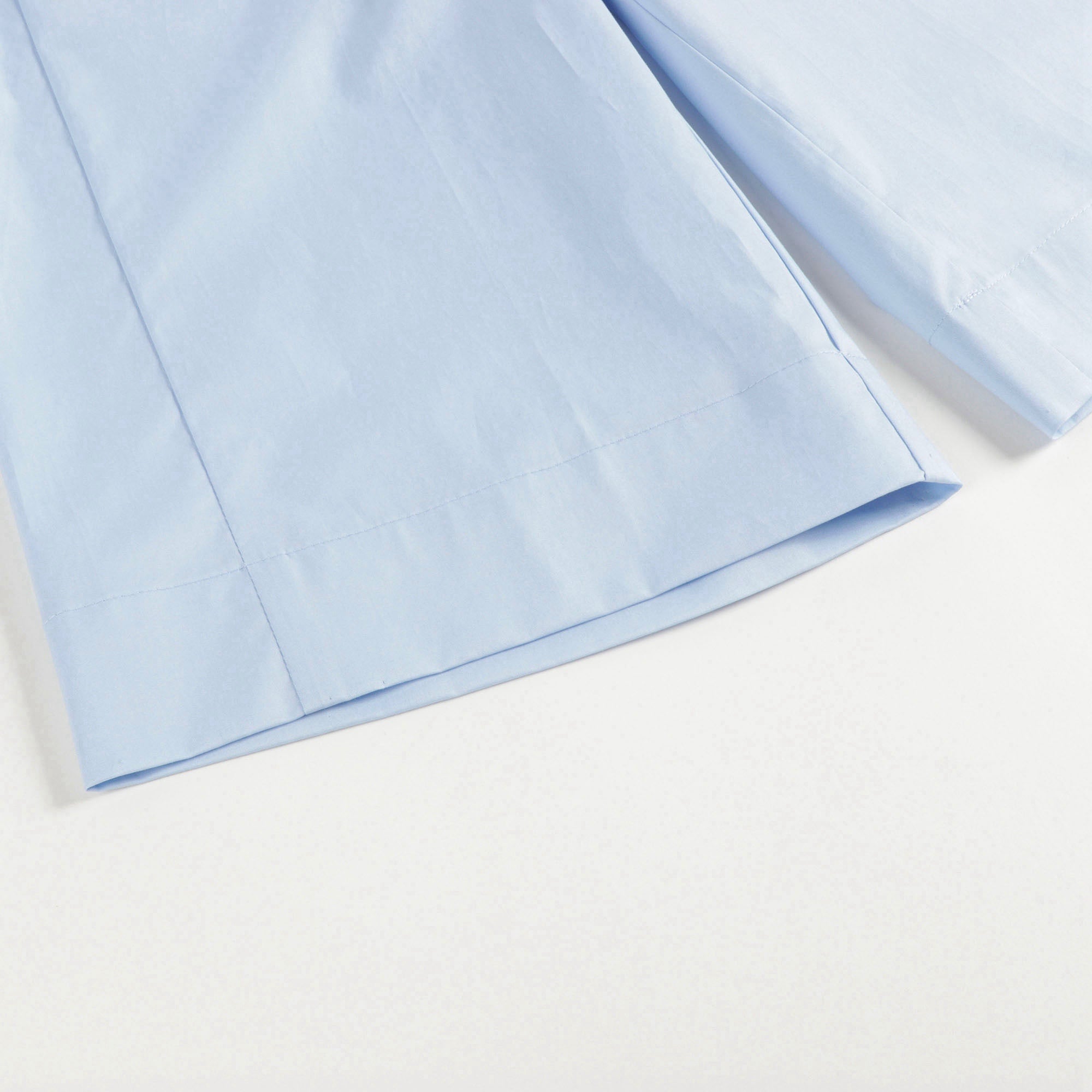 Girls Blue Cotton Trousers