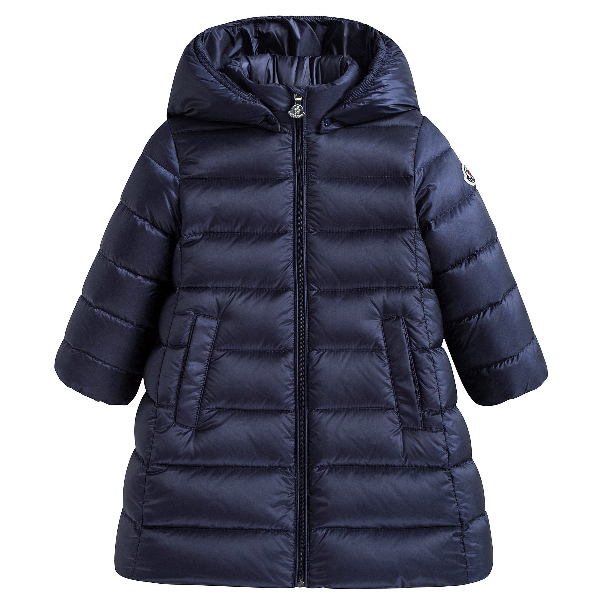 Baby Girls Blue "MAJEURE" Padded Down Coat