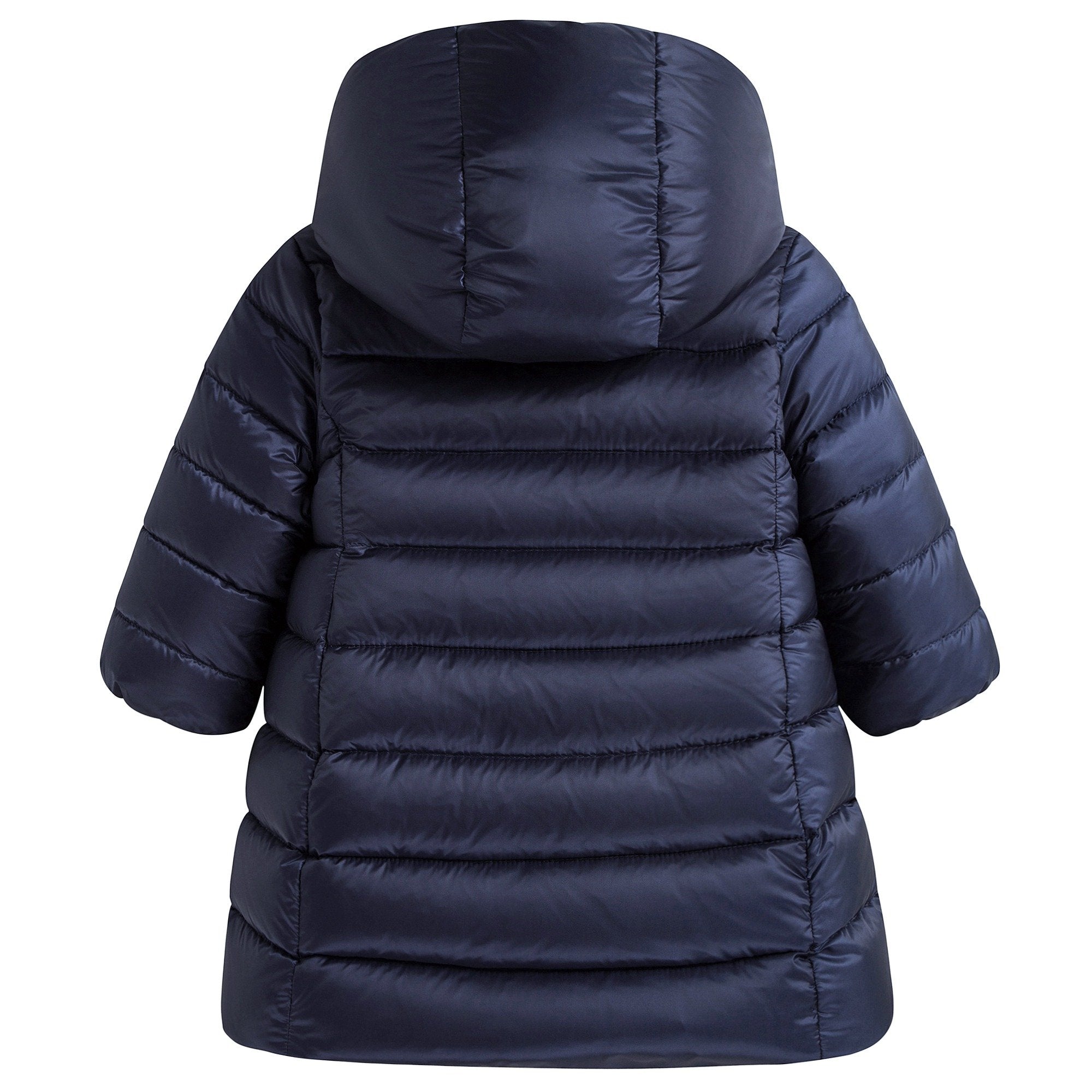 Baby Girls Blue "MAJEURE" Padded Down Coat