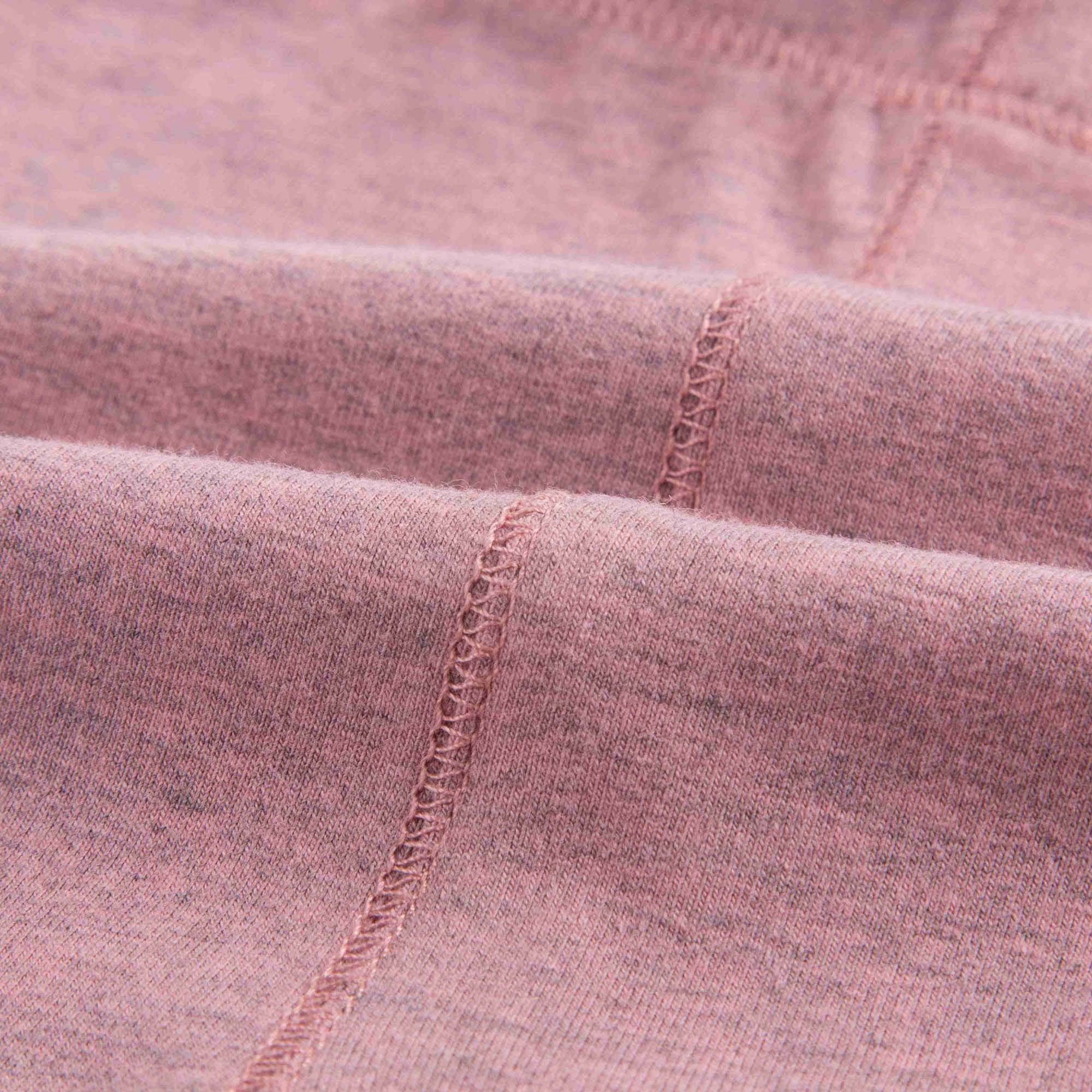 Baby Girls Pink Cotton Leggings With Check Cuffs