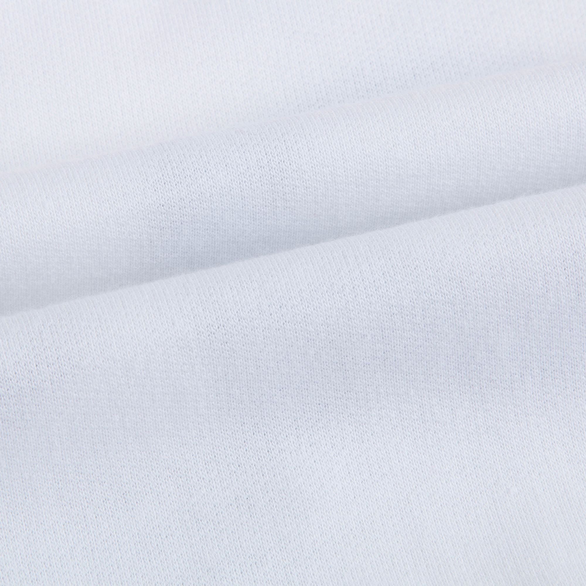 Girls White "DG" Cotton Sweatshirt
