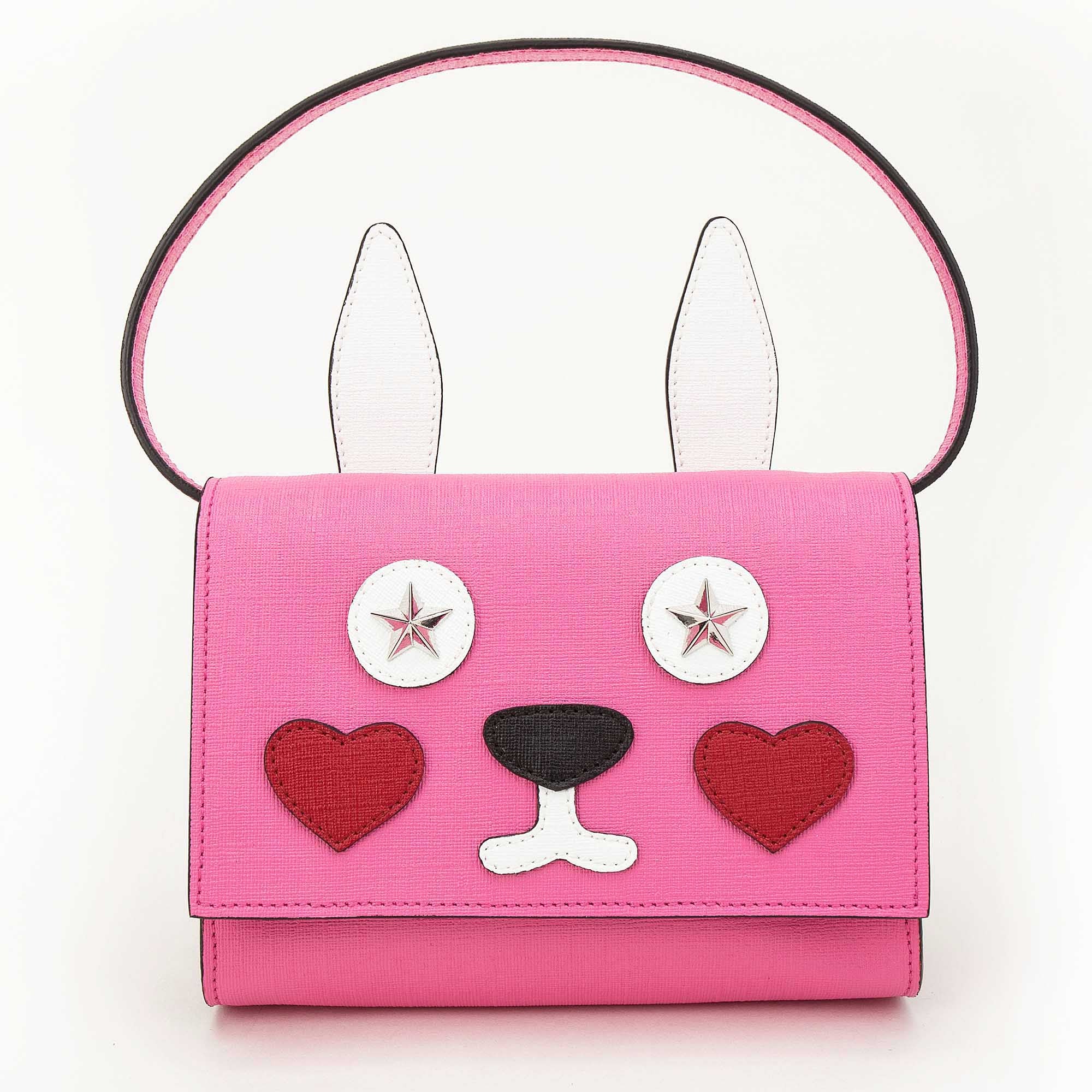 Girls Pink Bunny Bag
