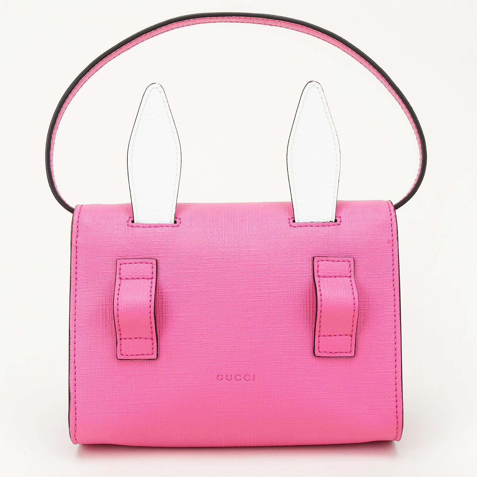 Girls Pink Bunny Bag