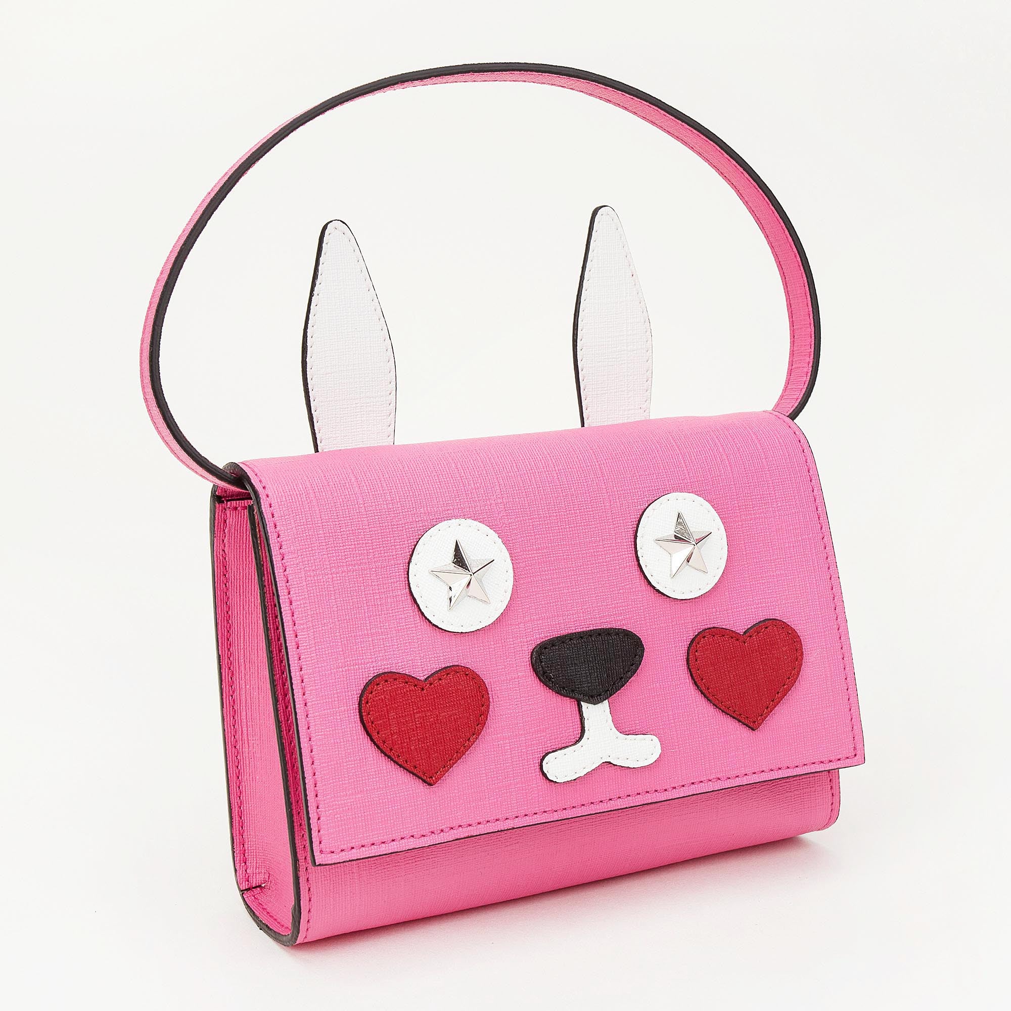 Girls Pink Bunny Bag