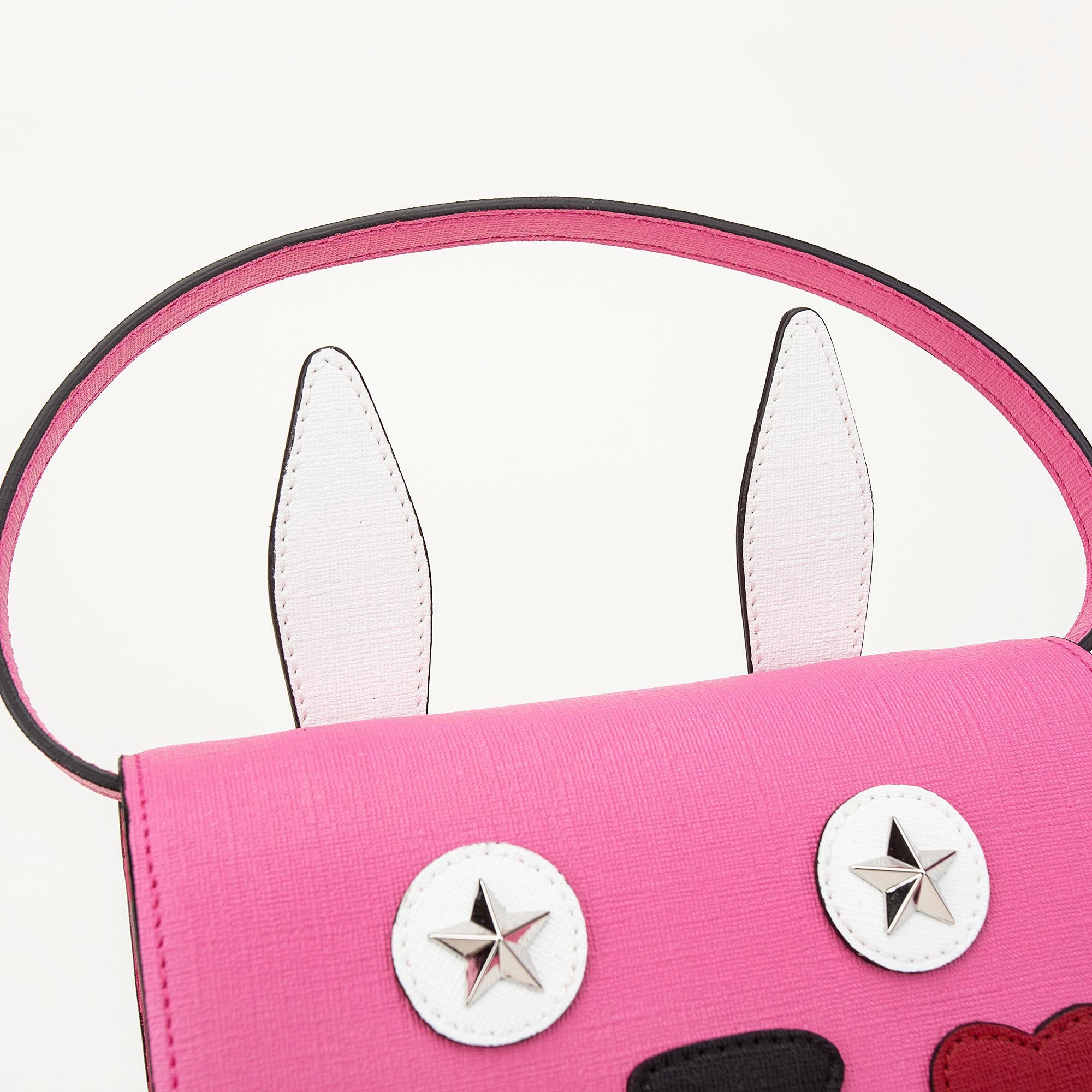 Girls Pink Bunny Bag