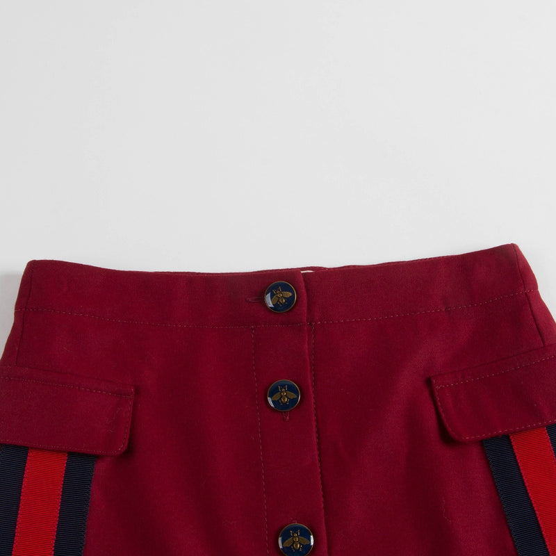 Girls Red Skirt