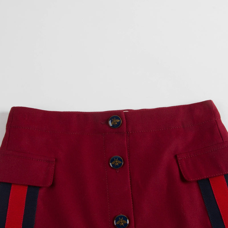 Girls Red Skirt