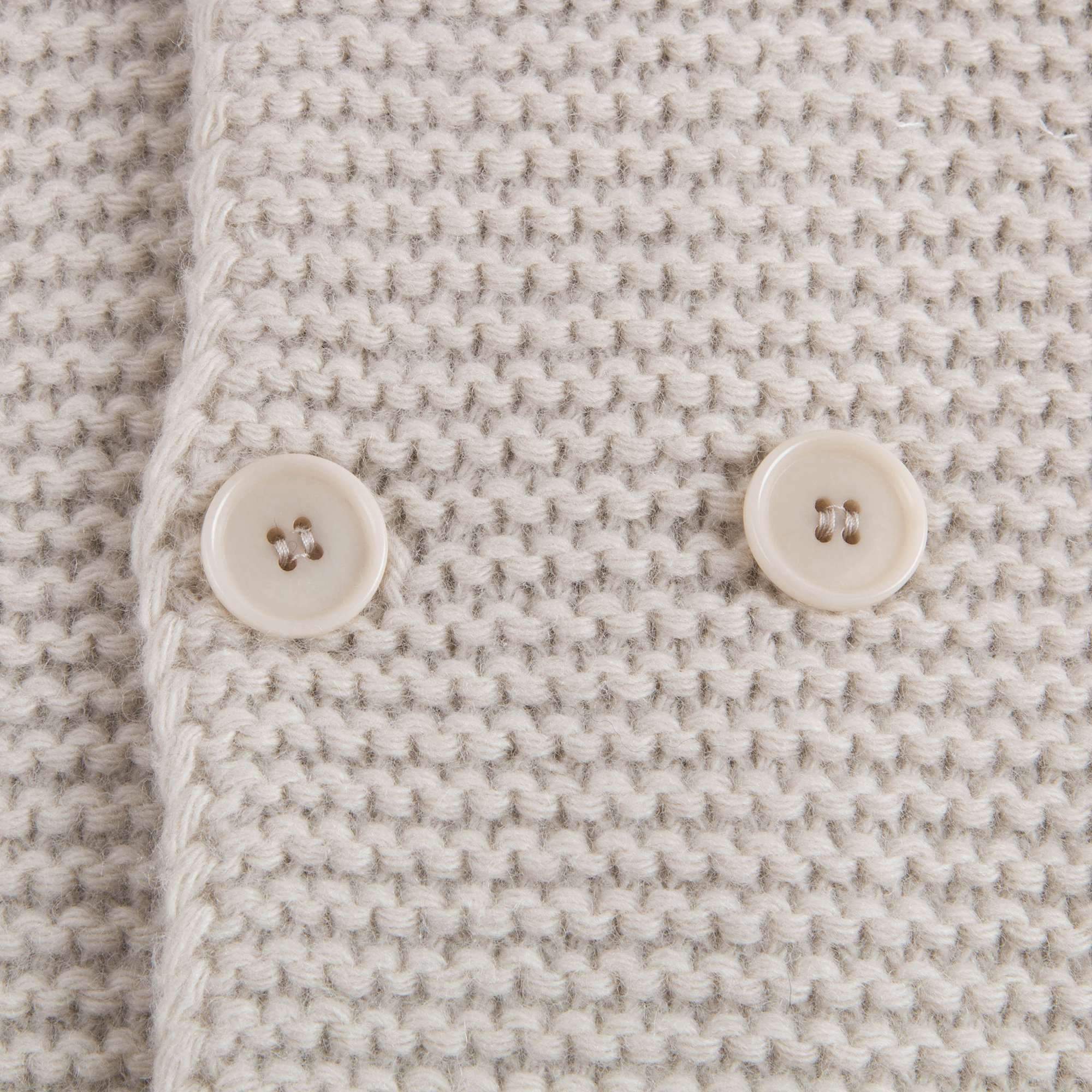Baby Girls Vellum Beige Cardigan