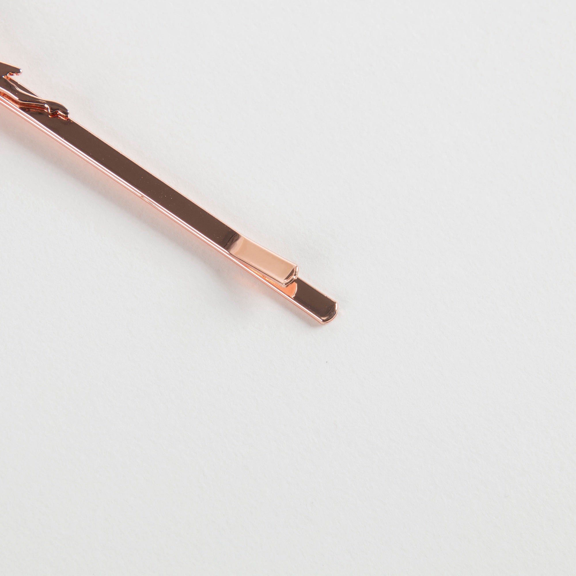 Girls Pink Metal Hairpin