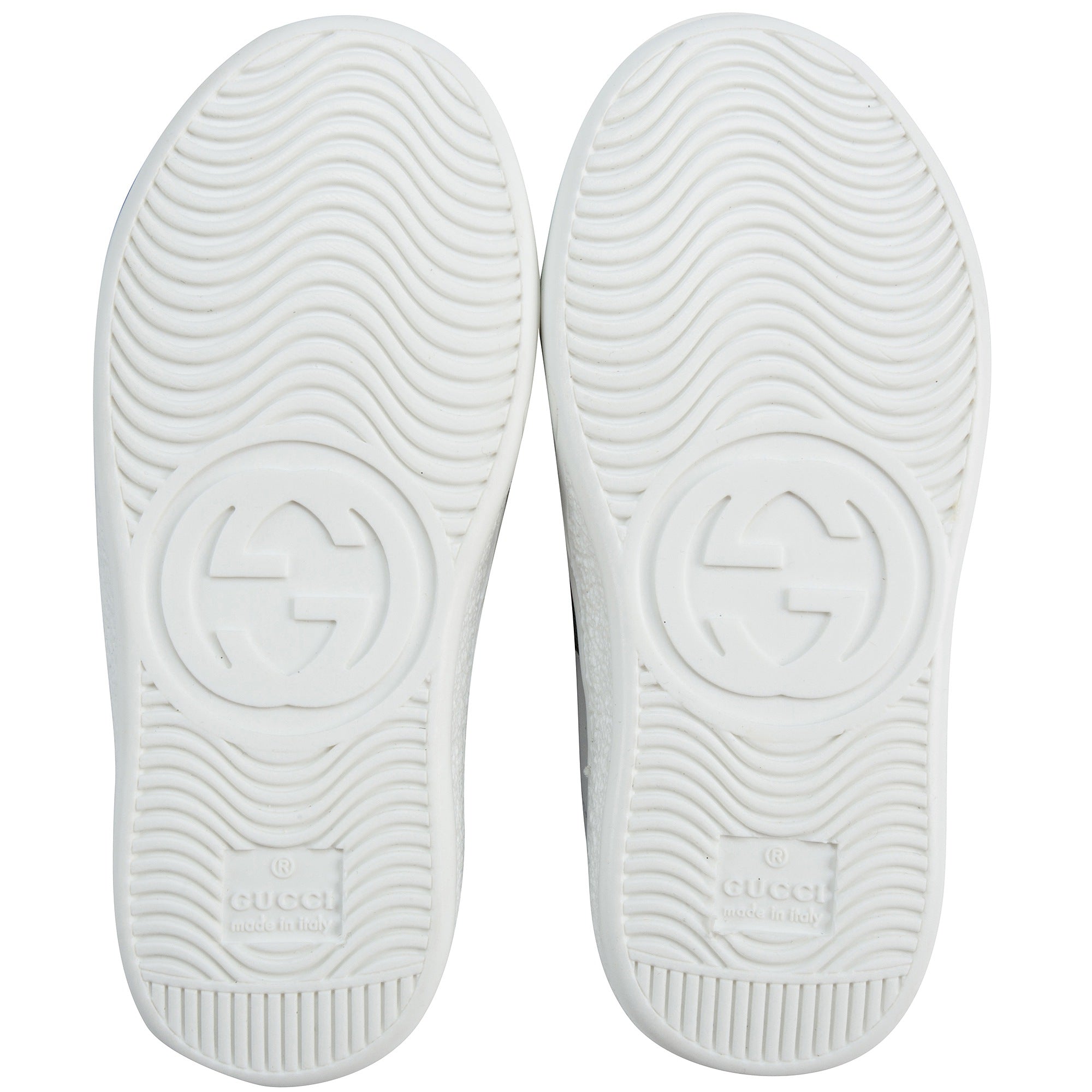 Girls & Boys White Leather Shoes