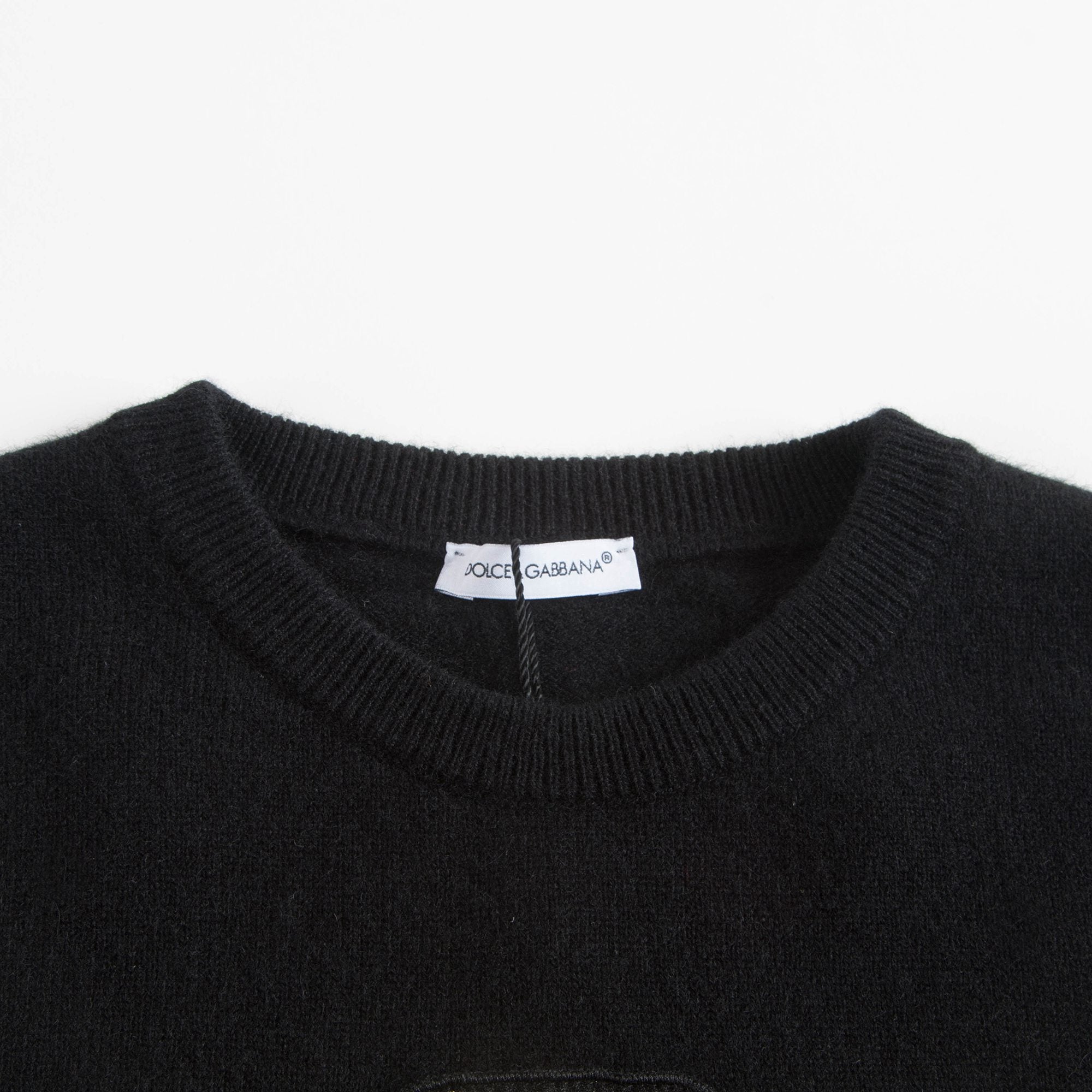 Girls Black "Love" Sweater
