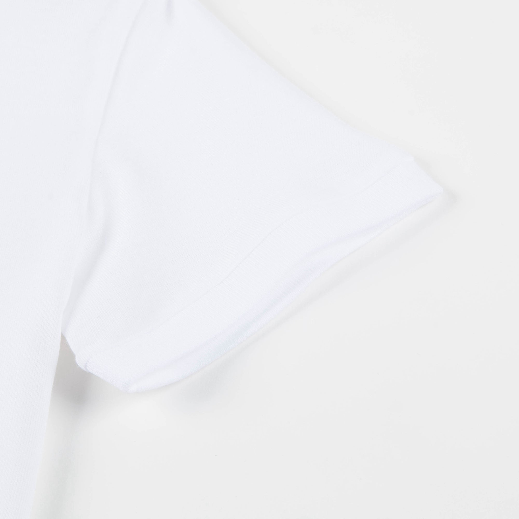 Girls White "Santa Bellezza" Cotton T-shirt