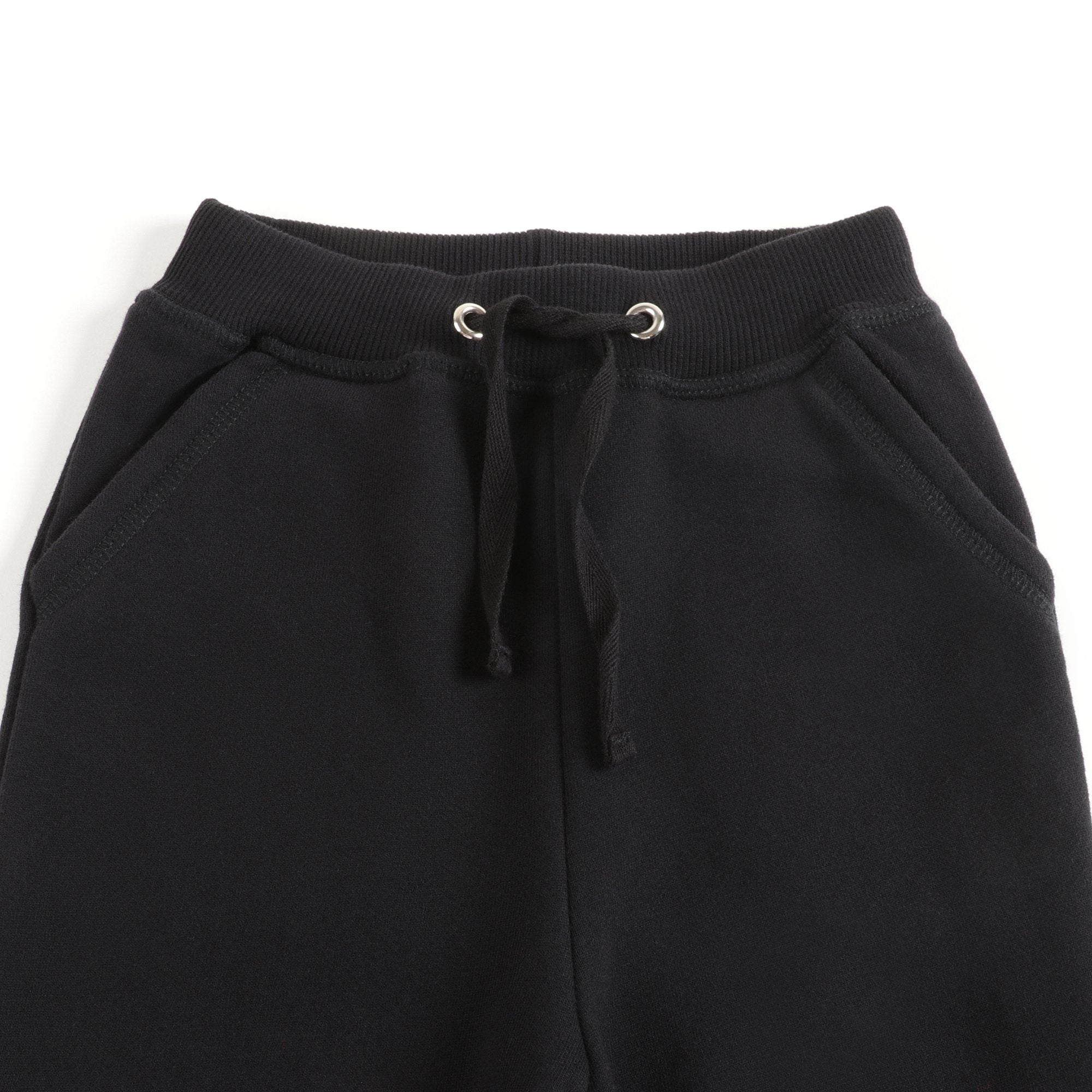 Girls Black Cotton Pants