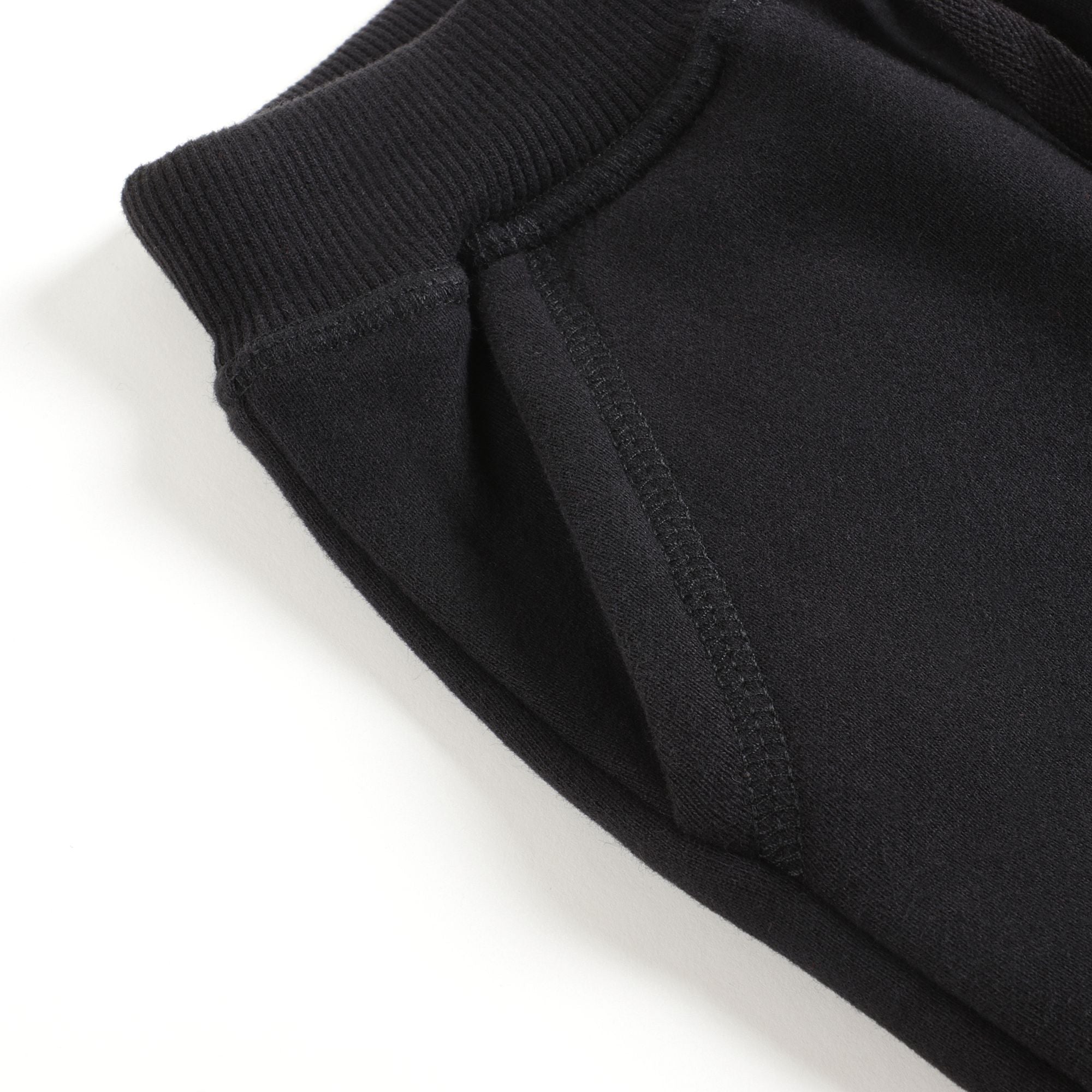 Girls Black Cotton Pants