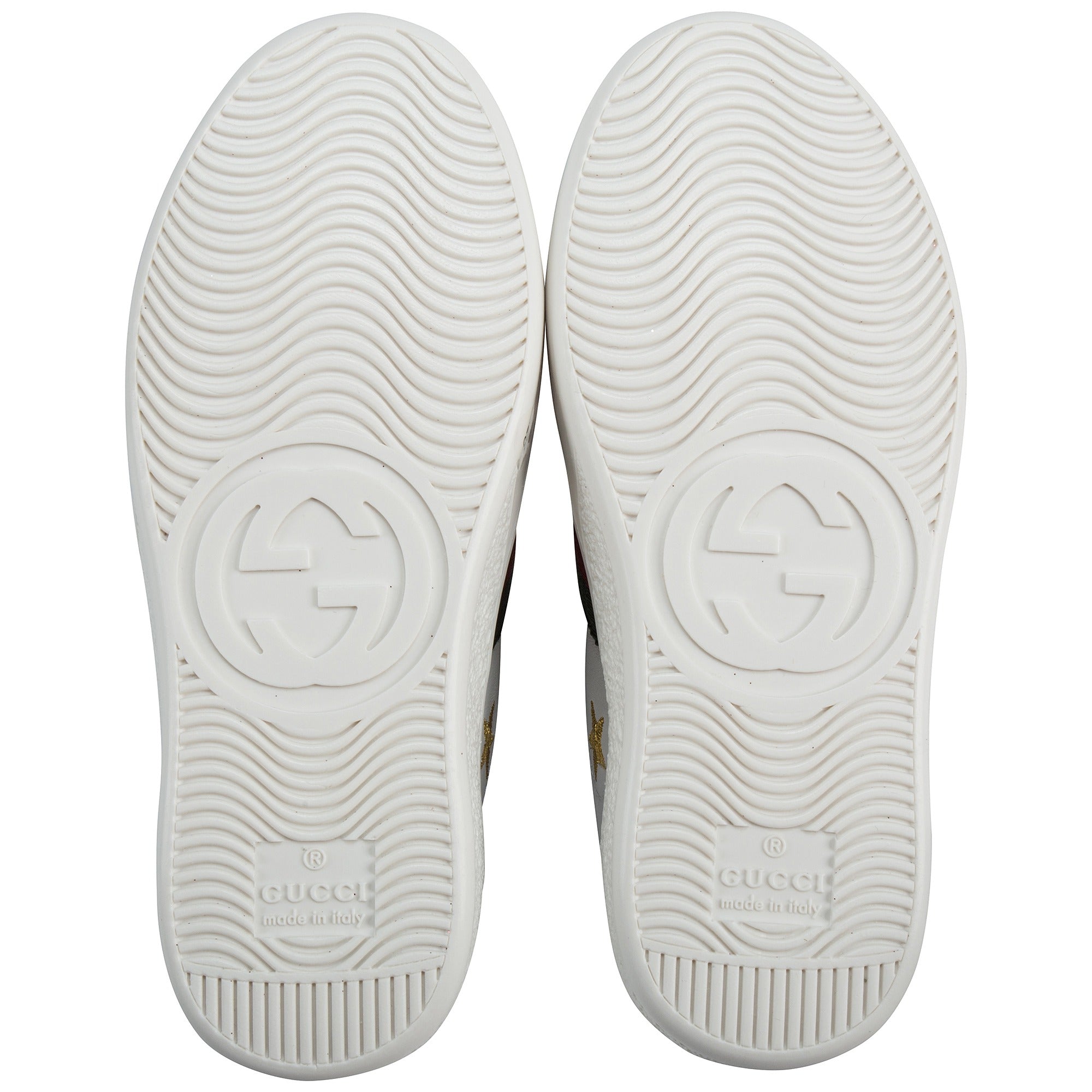 Girls & Boys White Velcro Leather Board Shoes