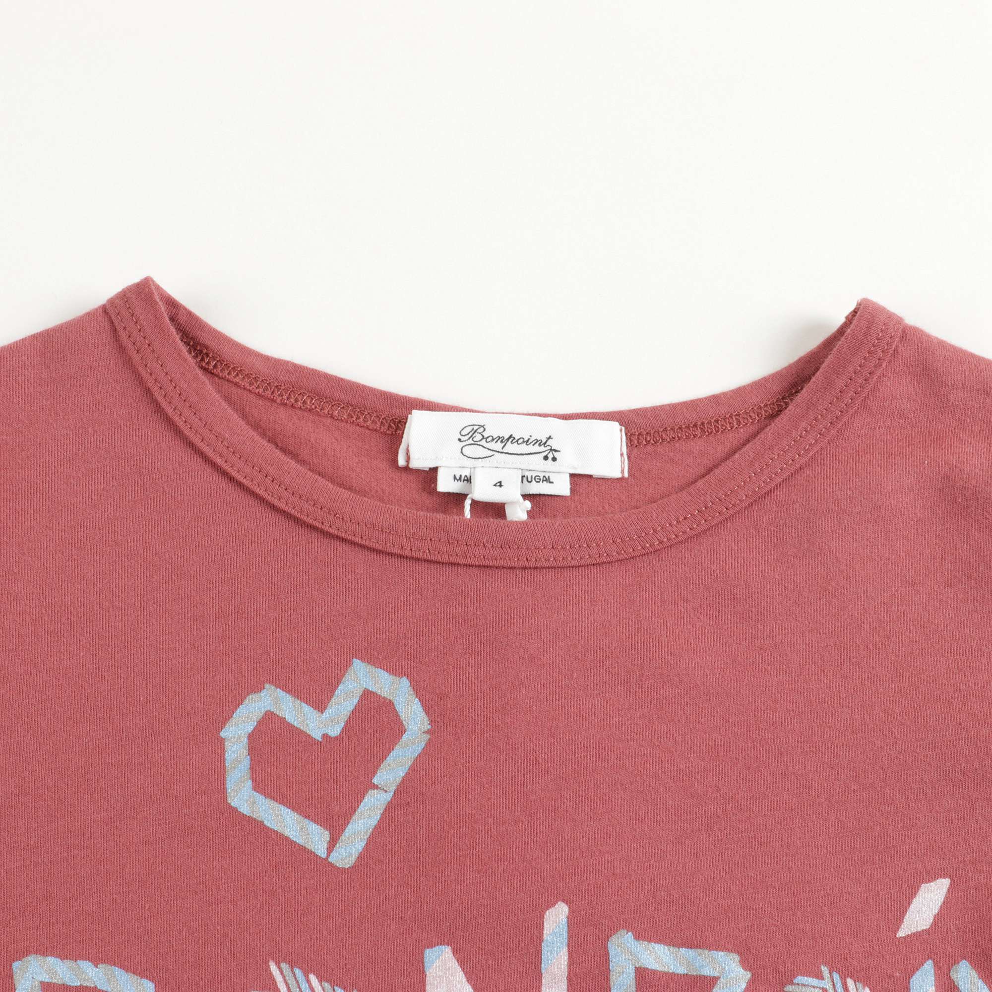 Girls Figue Cotton T-Shirt
