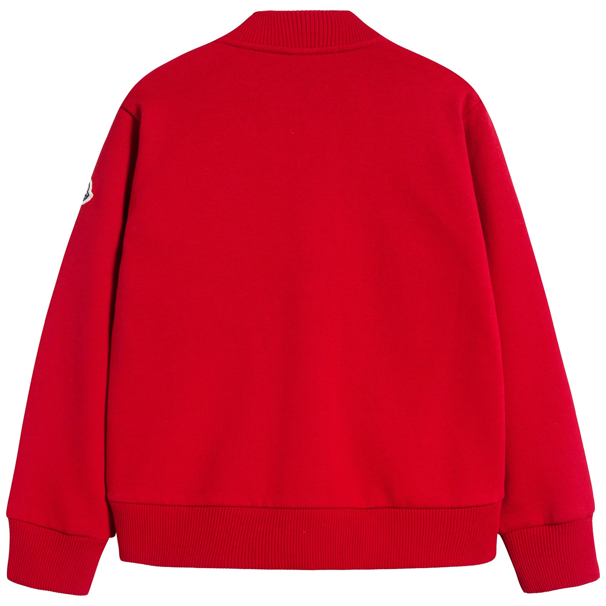 Boys Red "MAGLIA" Cotton Cardigan