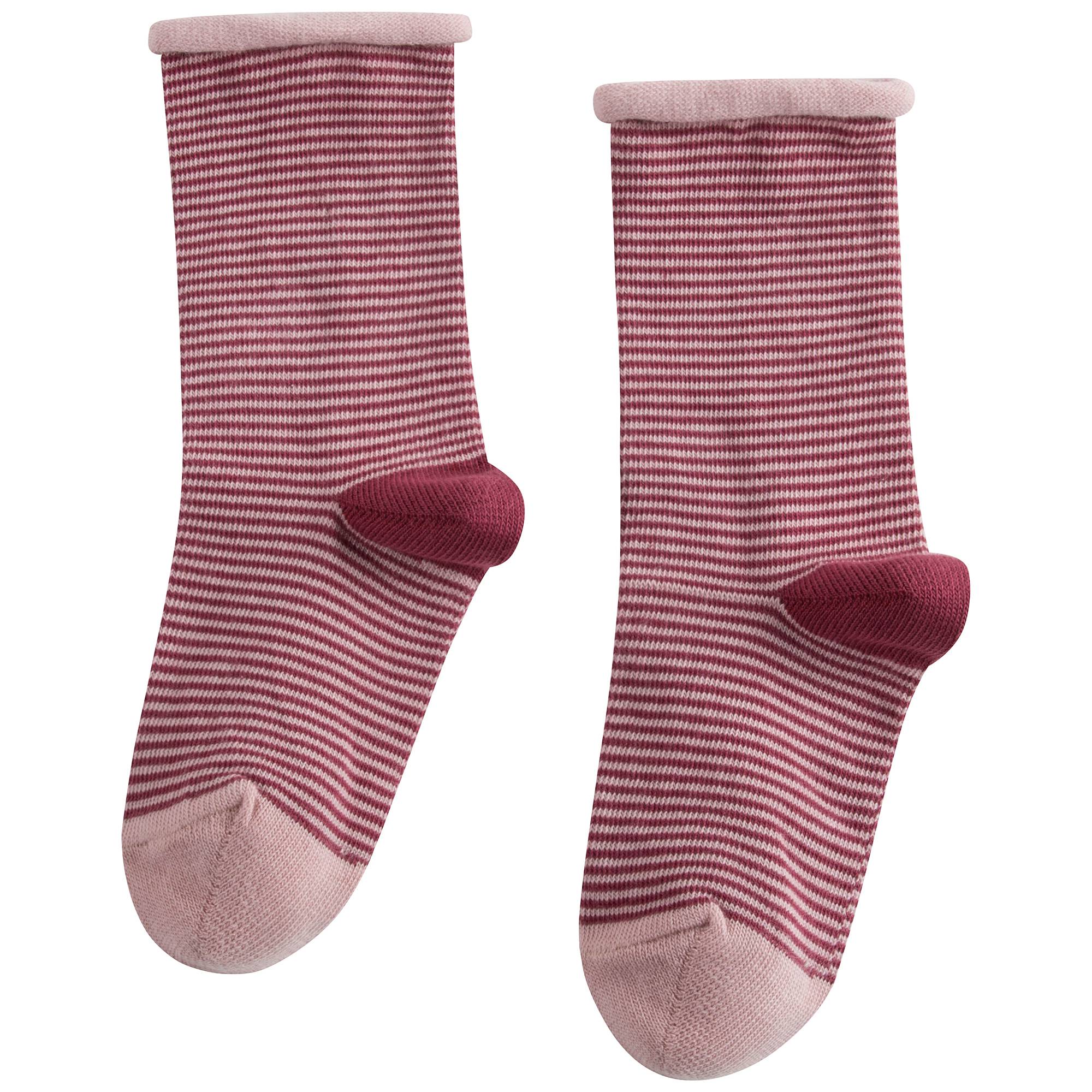 Girls Sandy Stripe Cotton Socks