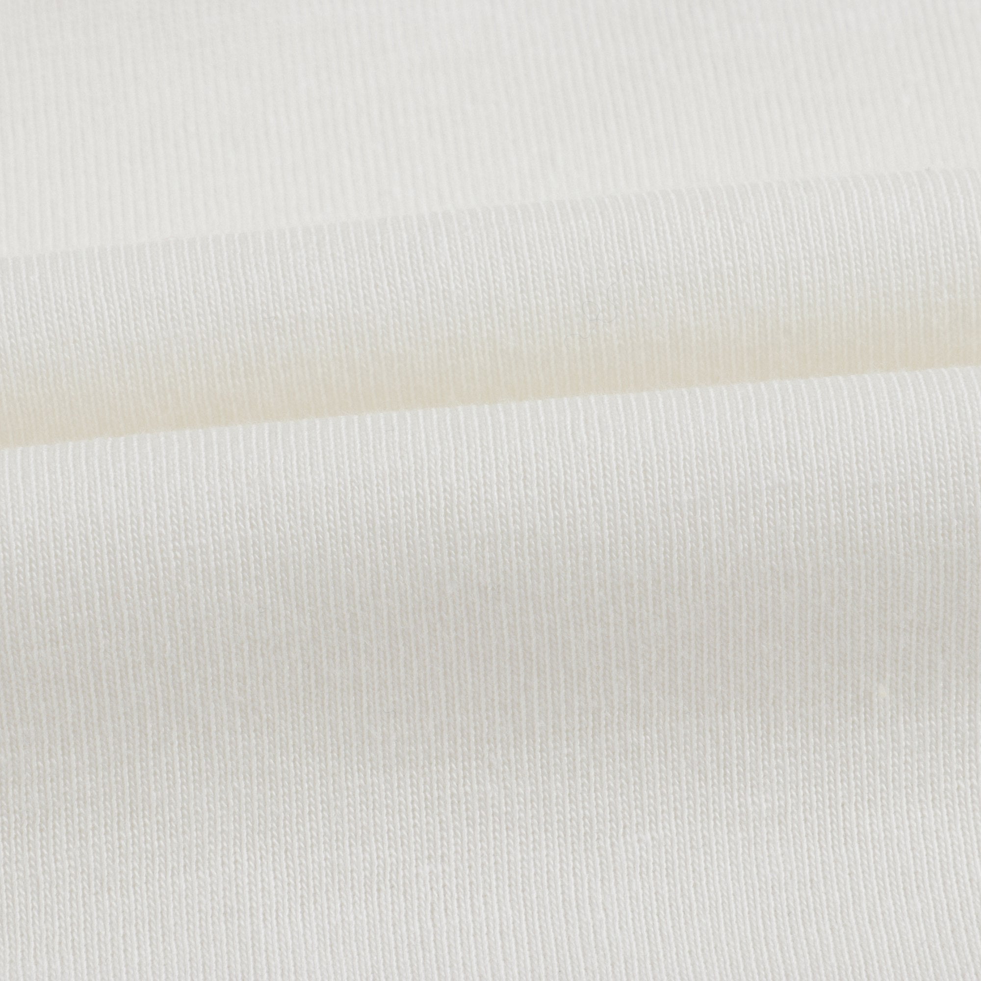 Girls White Cotton Turtleneck