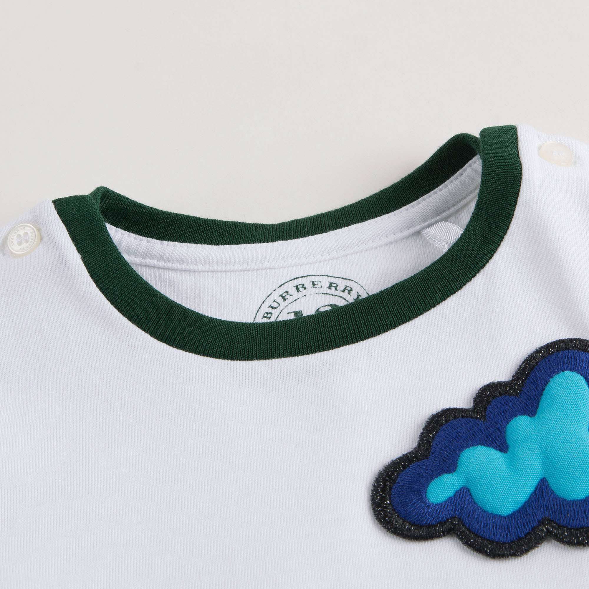 Baby Boys Striped Cloud T-Shirt