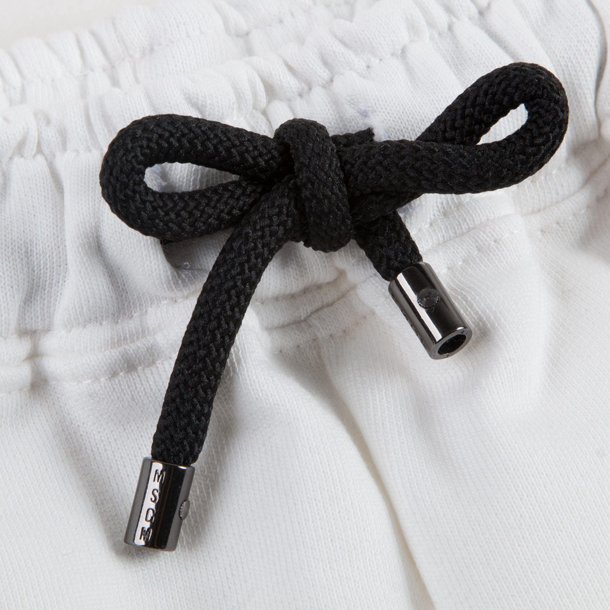 Girls White Logo Shorts