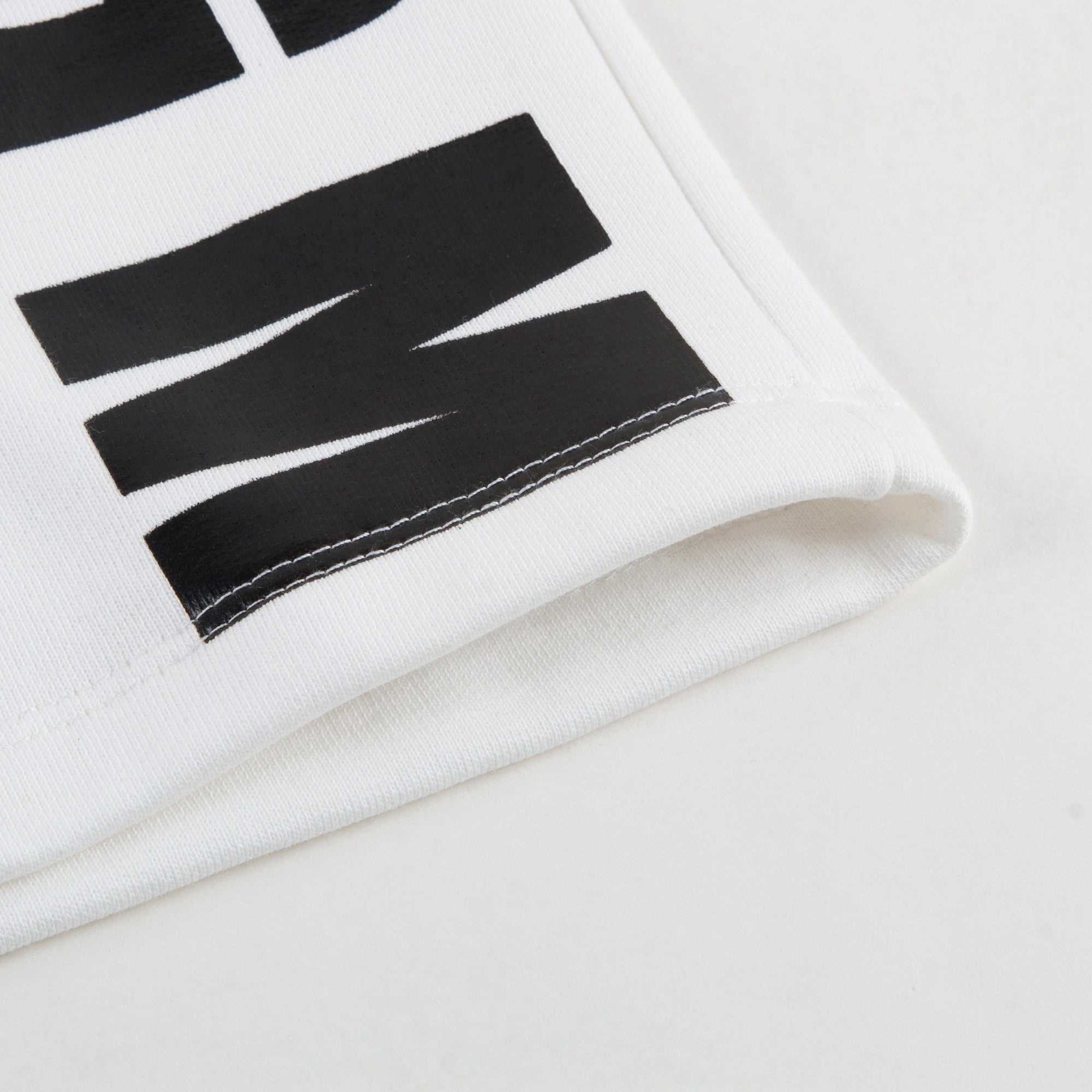 Girls White Logo Shorts