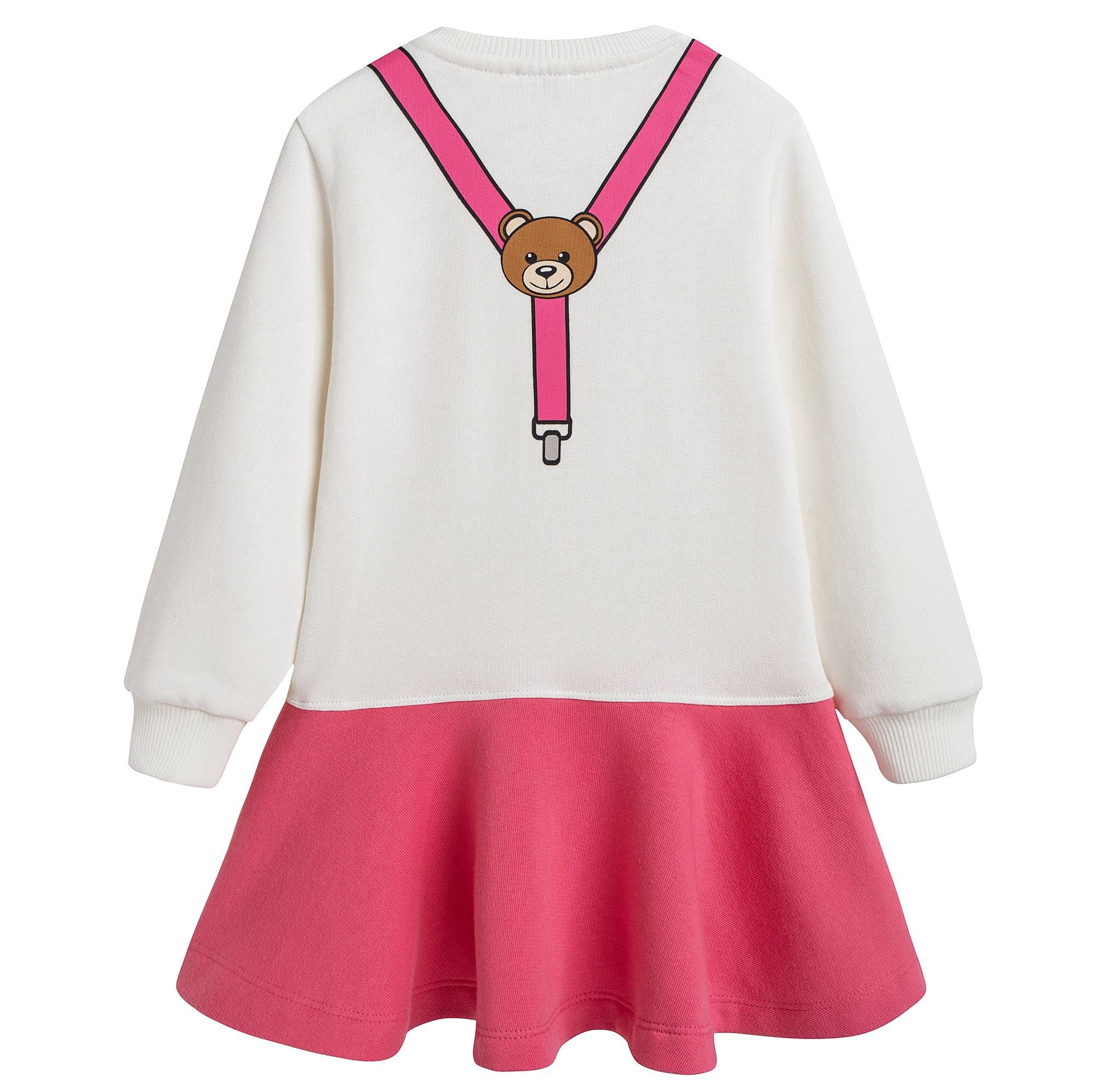 Baby Girls Ivory & Pink Toy Dress