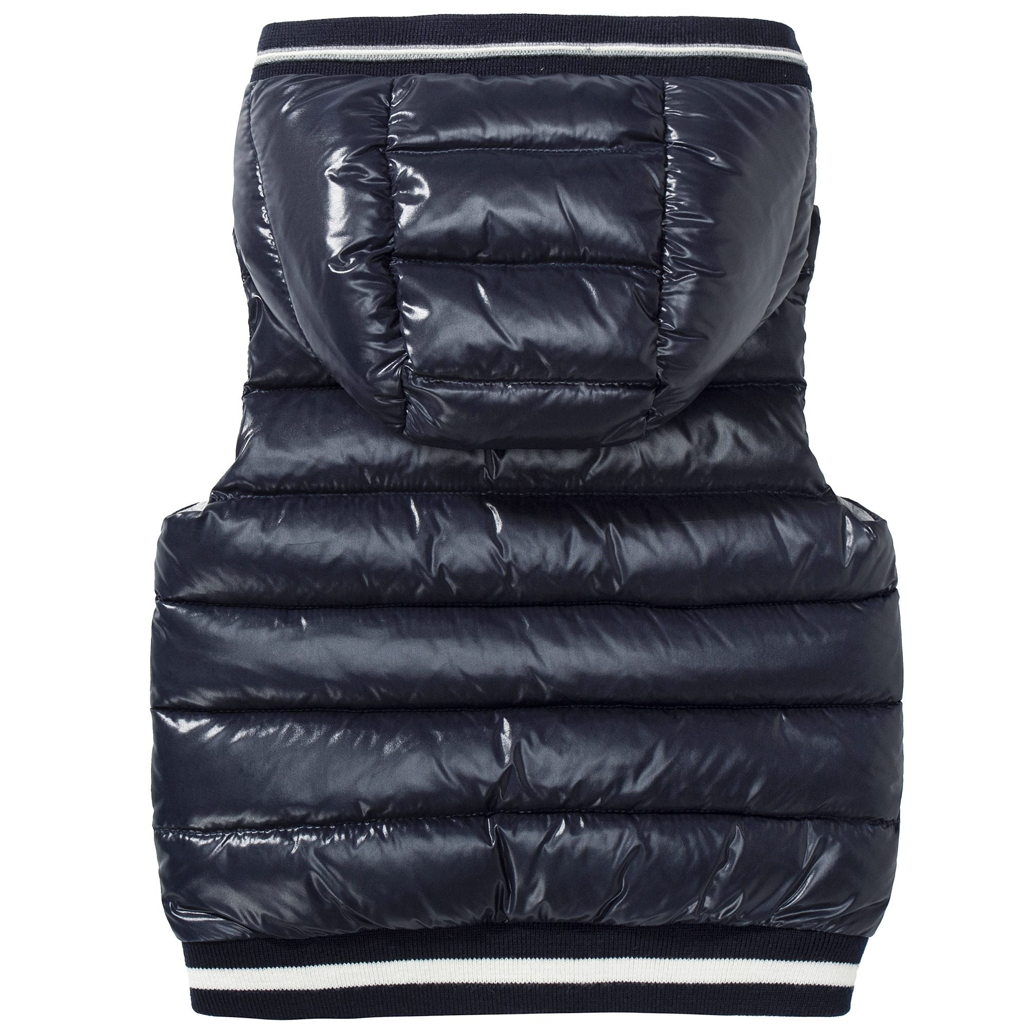 Baby Navy Blue Down Padded Gilet