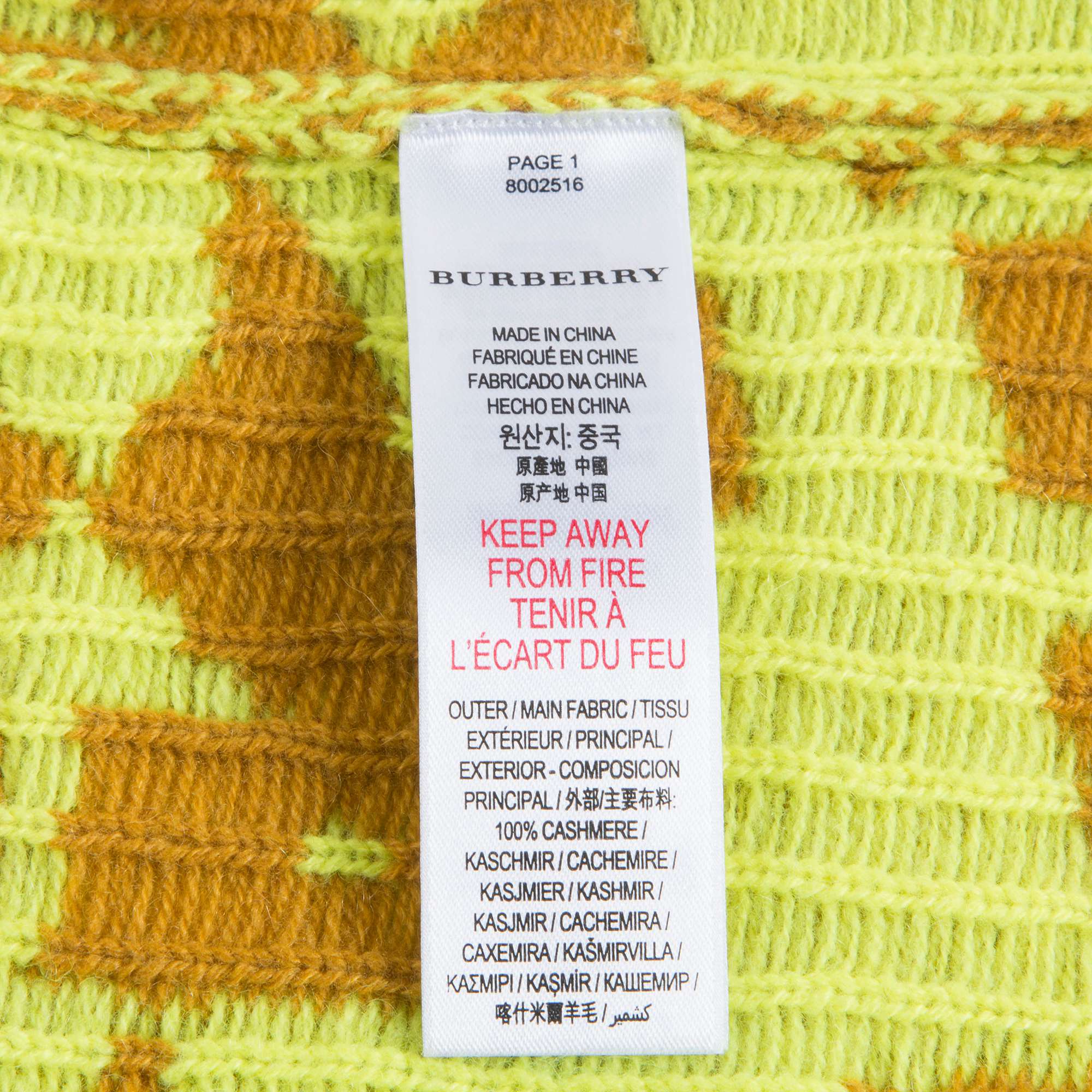 Girls Peach Logo Sweater