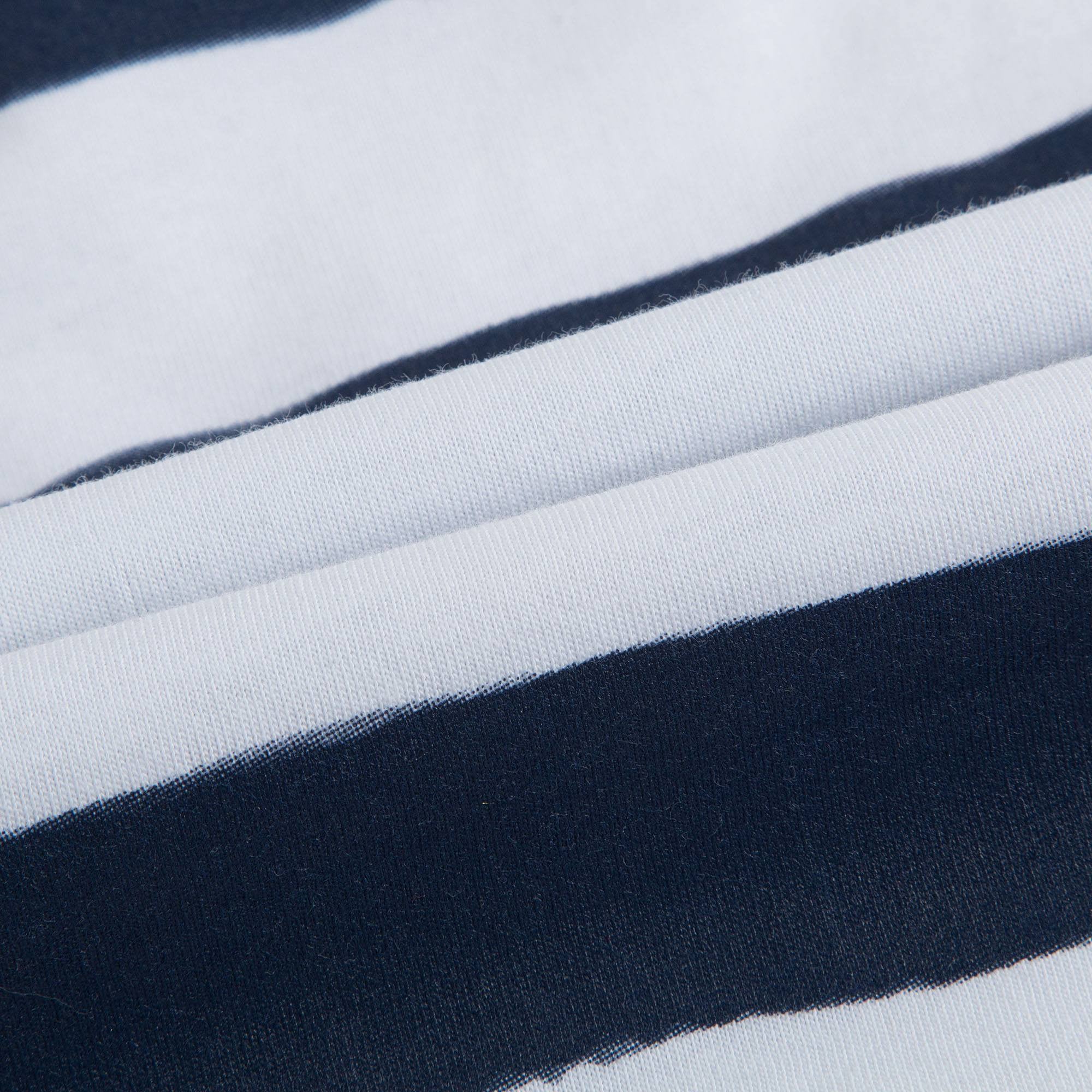 Boys Blue & White Striped T-shirt