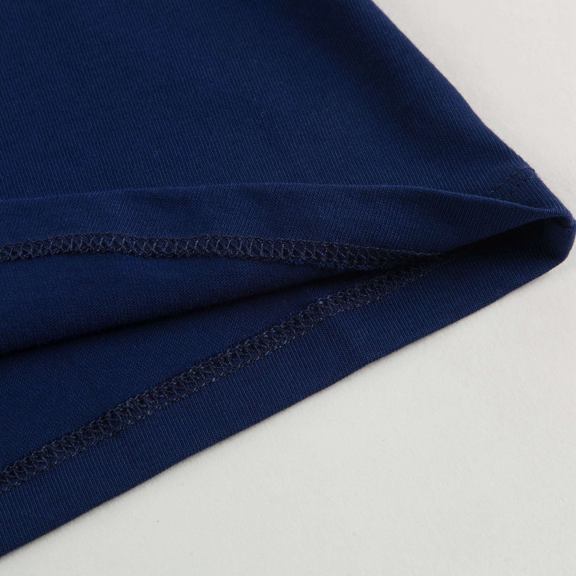 Girls Blue Cotton T-Shirt