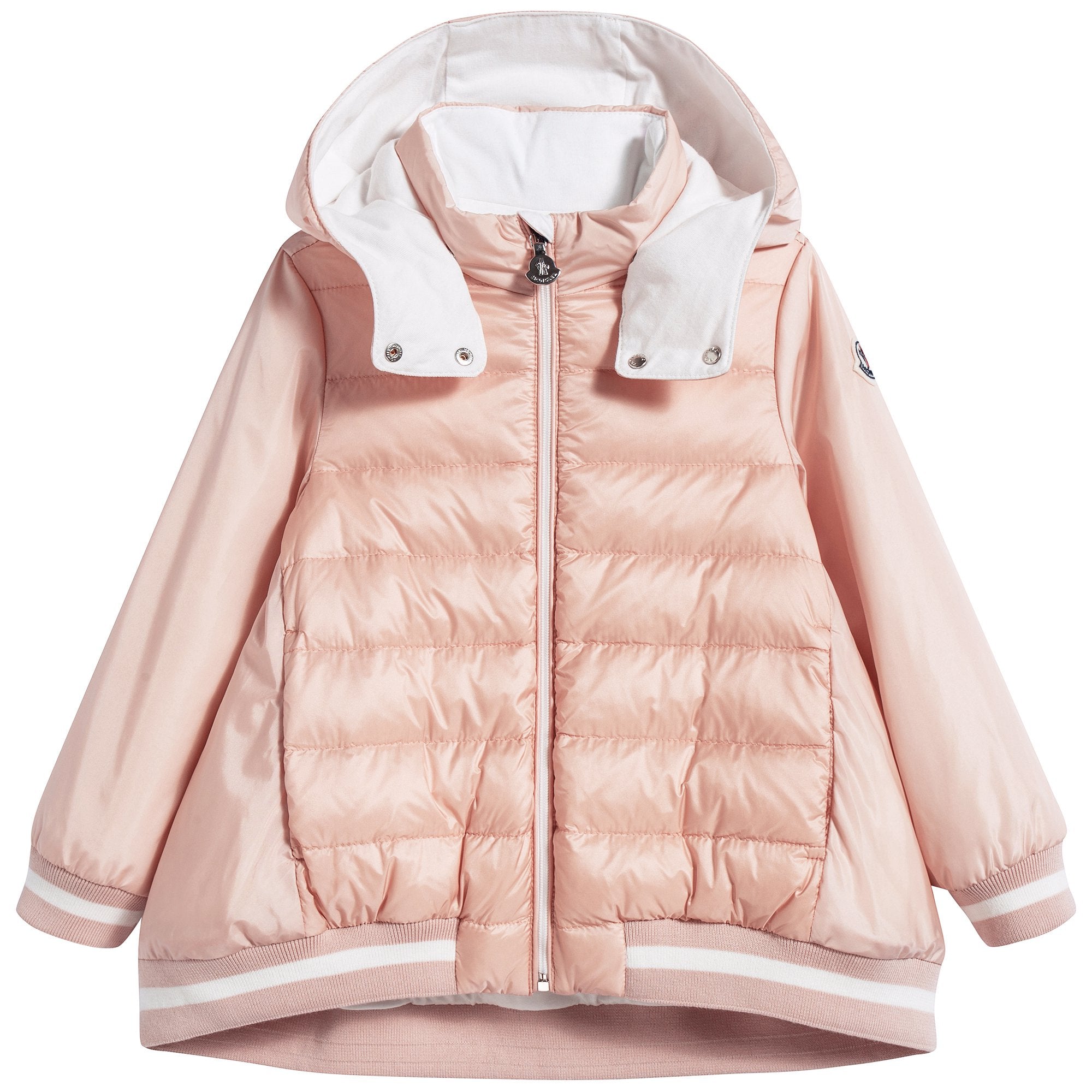 Baby Girls Light Pink "TUREIA" Padded Down Coat