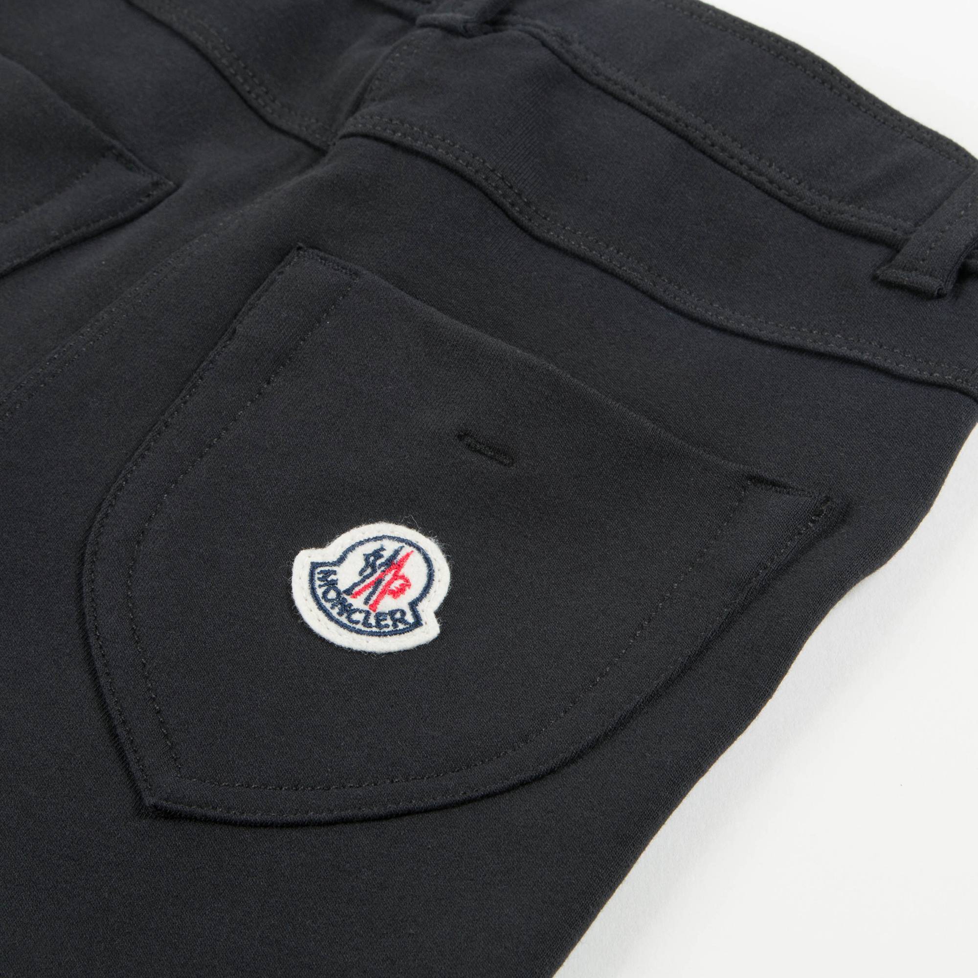 Girls Black "Pantalone" Leggings