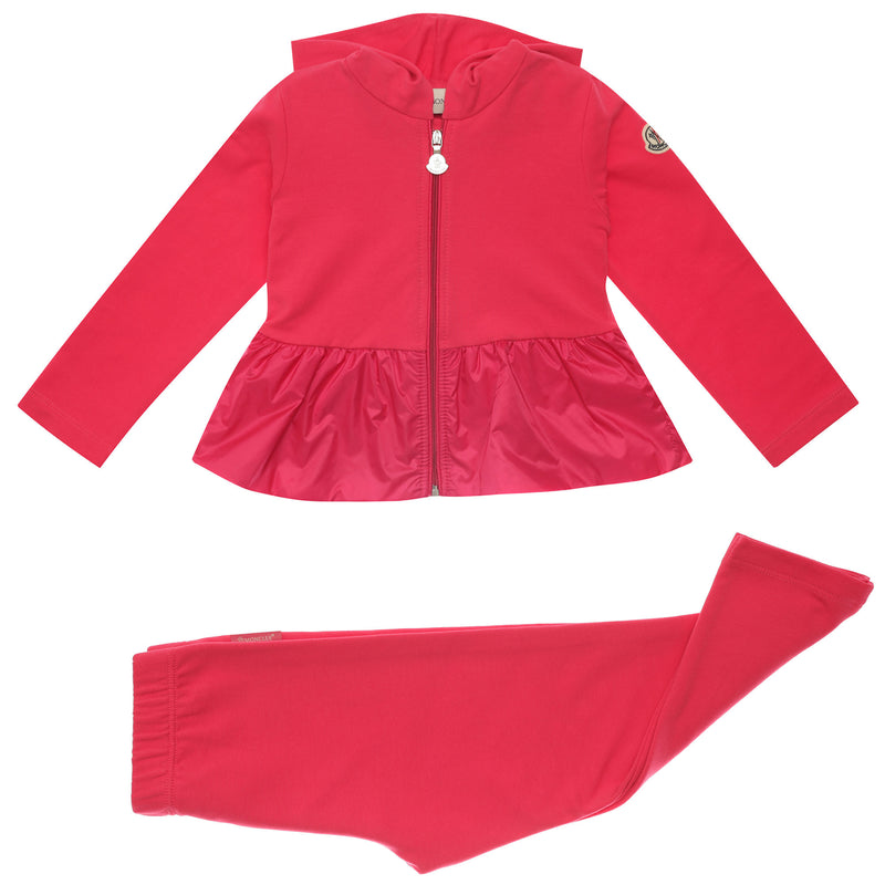 Baby Girls Fuchsia Top & Bottom Two Piece Set - CÉMAROSE | Children's Fashion Store - 2