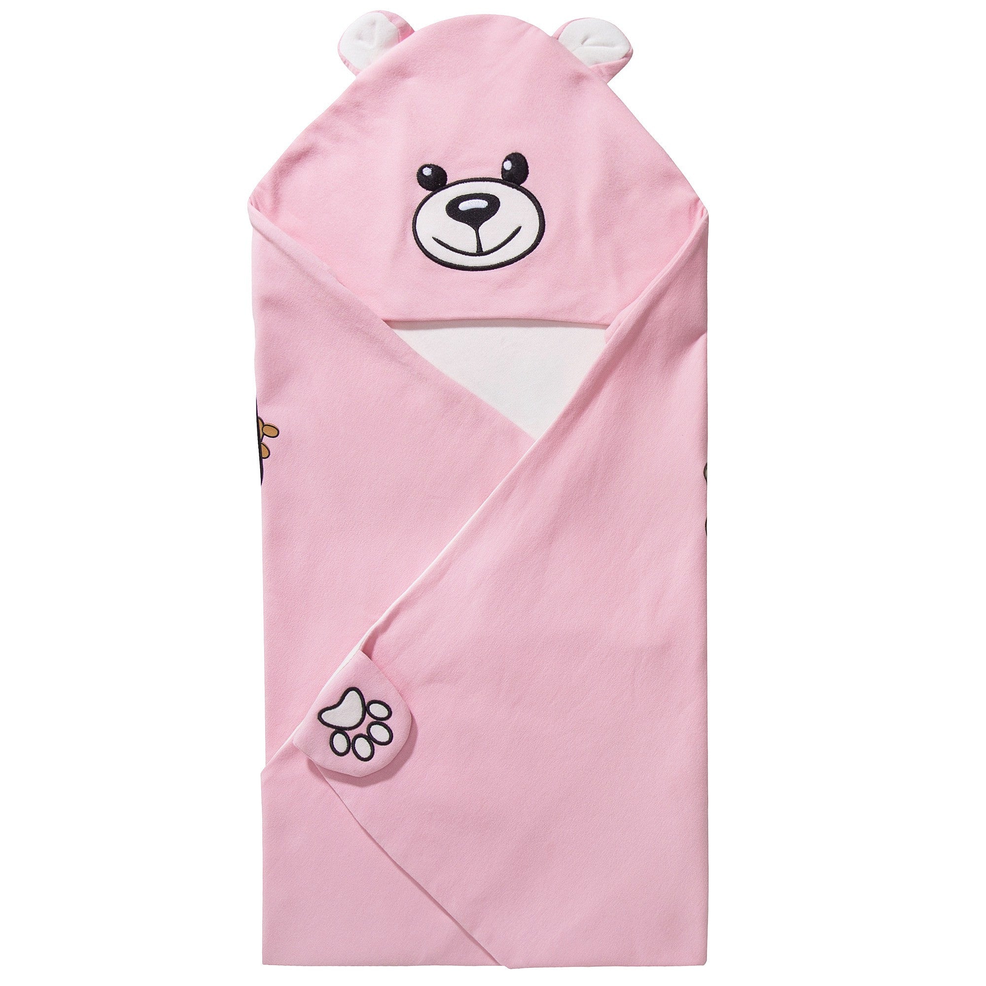 Pink Toy Hooded Blanket (71cm)