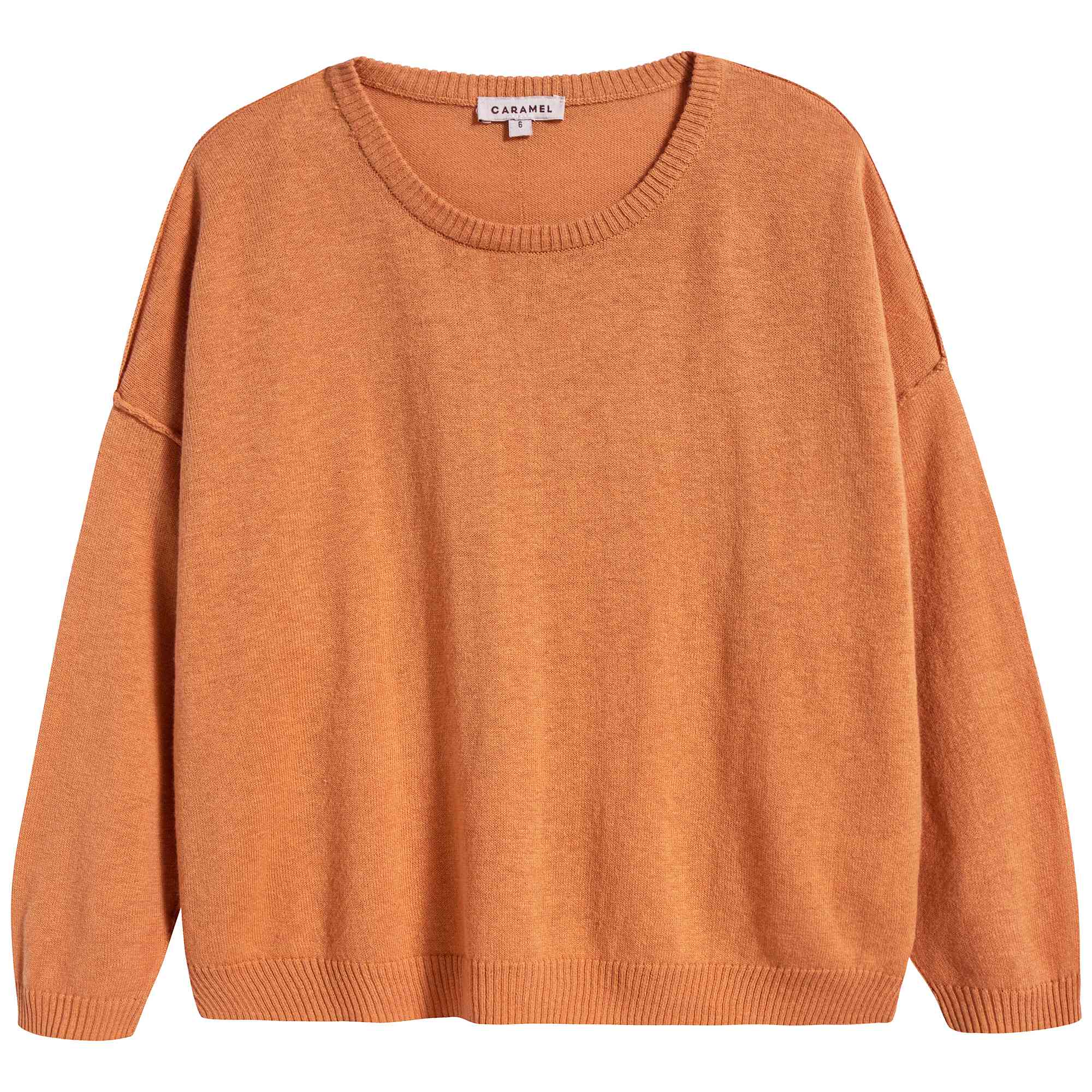 Girls Tangerine Lotus Jumper