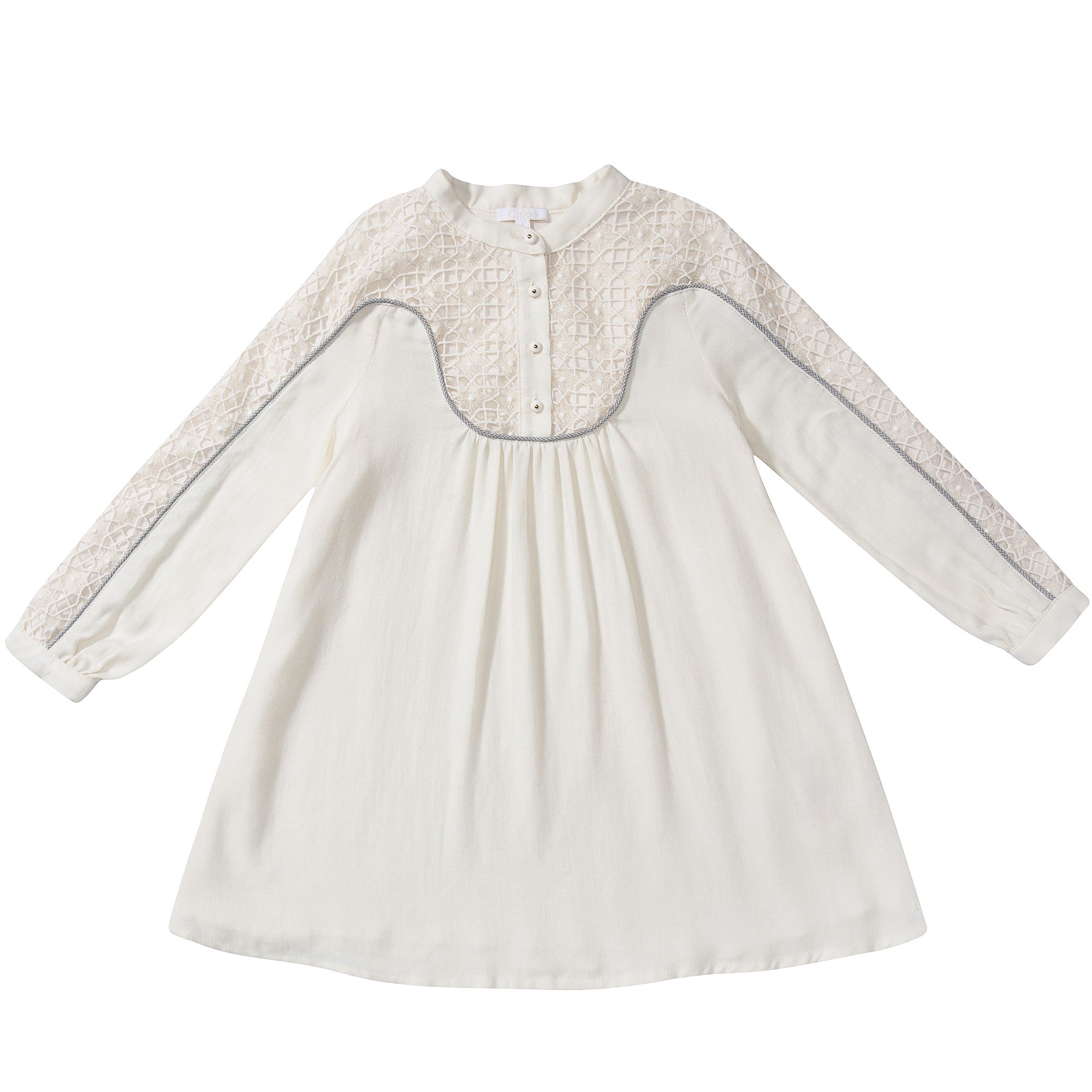Girls Milk Hollow Dress