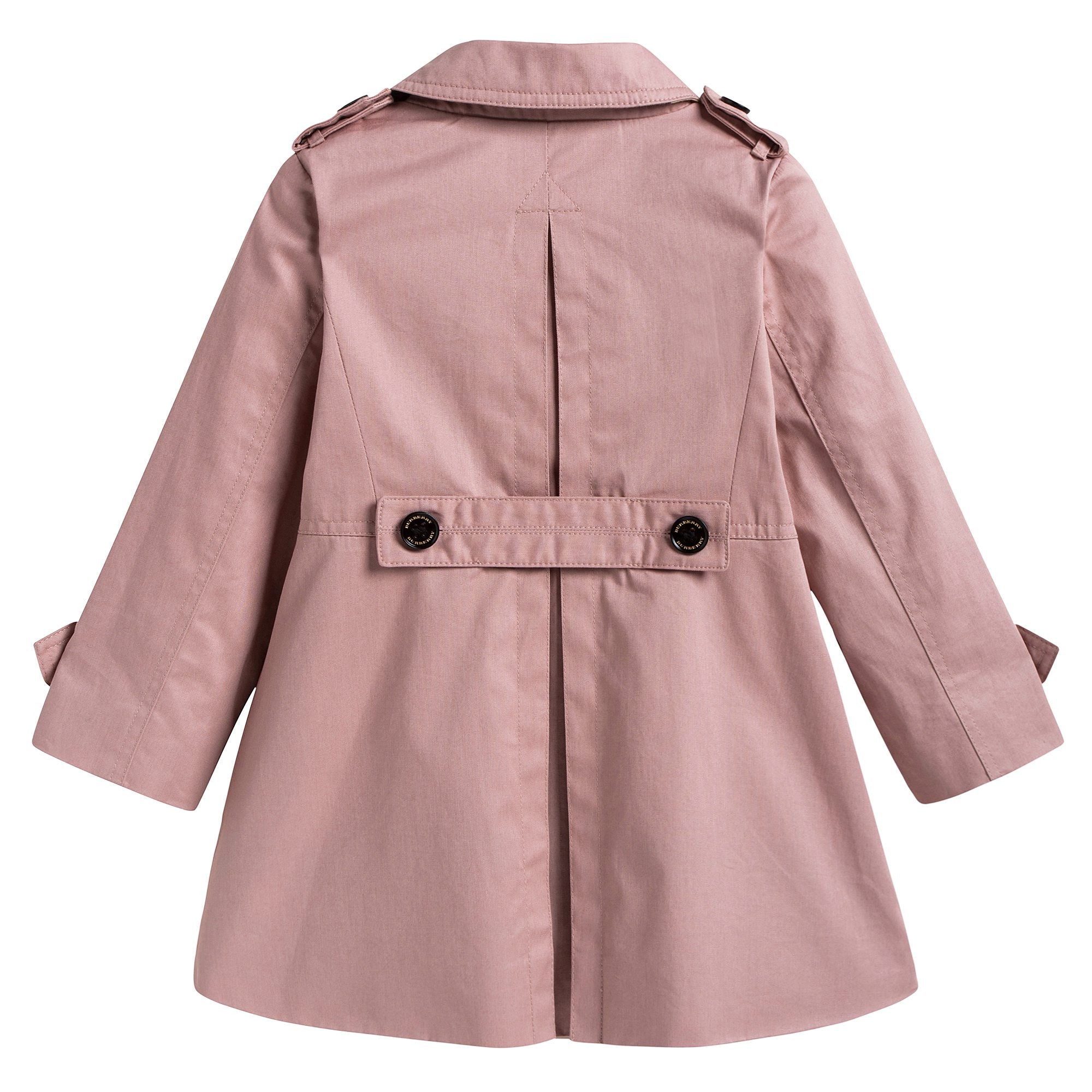 Baby Girls Pale Pink Trench Coat