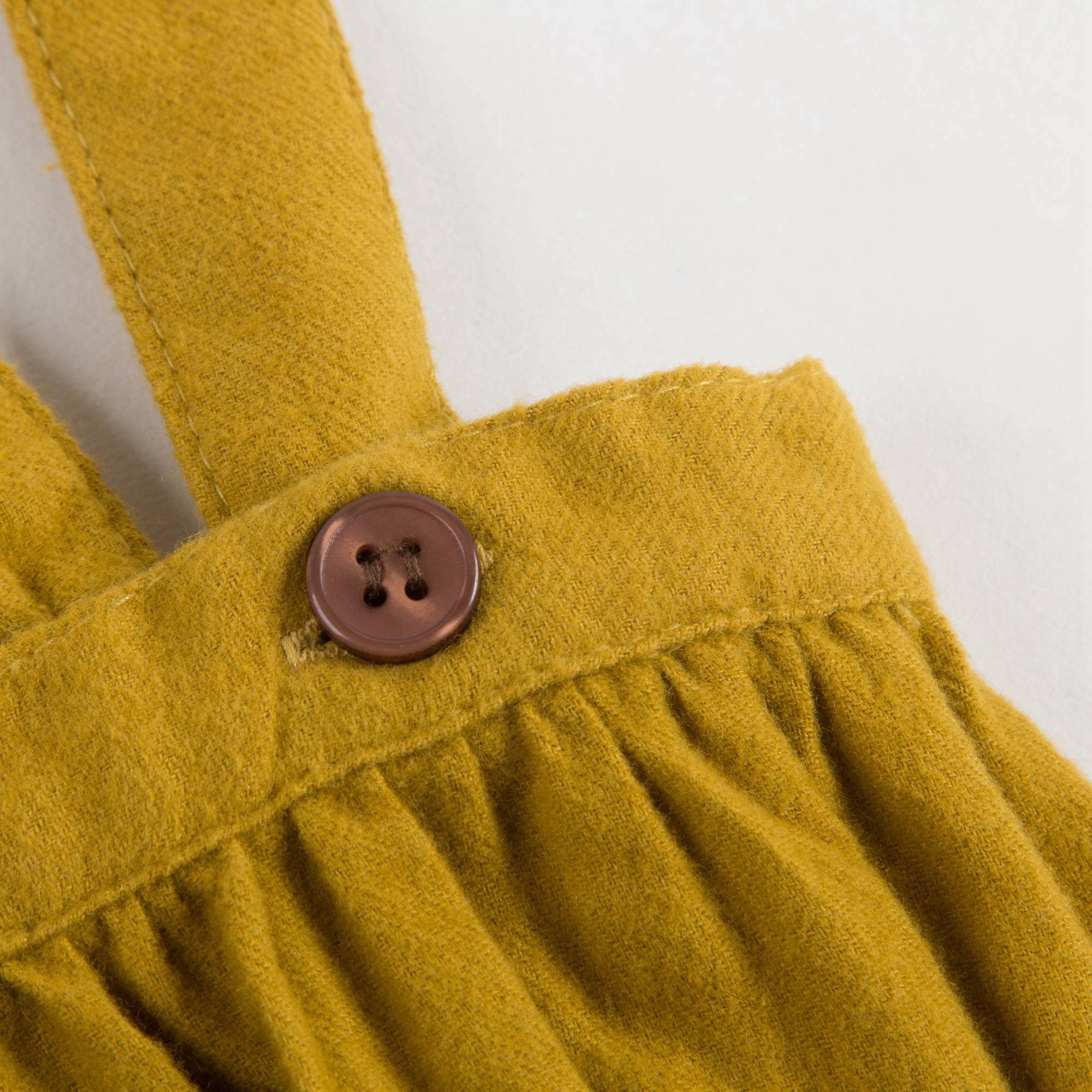 Baby Yellow Cotton Romper