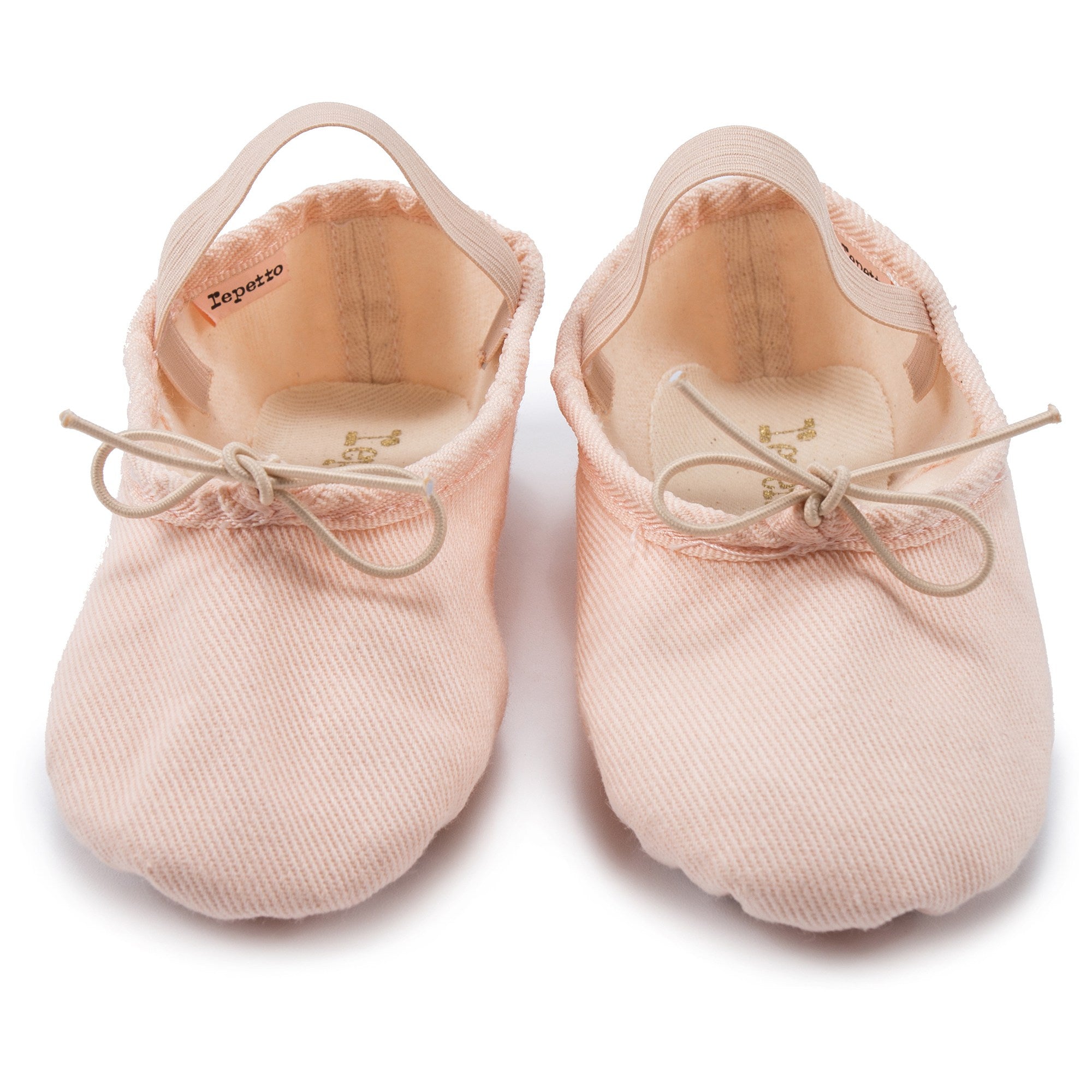 Girls Beige Dessus Cotton Shoes