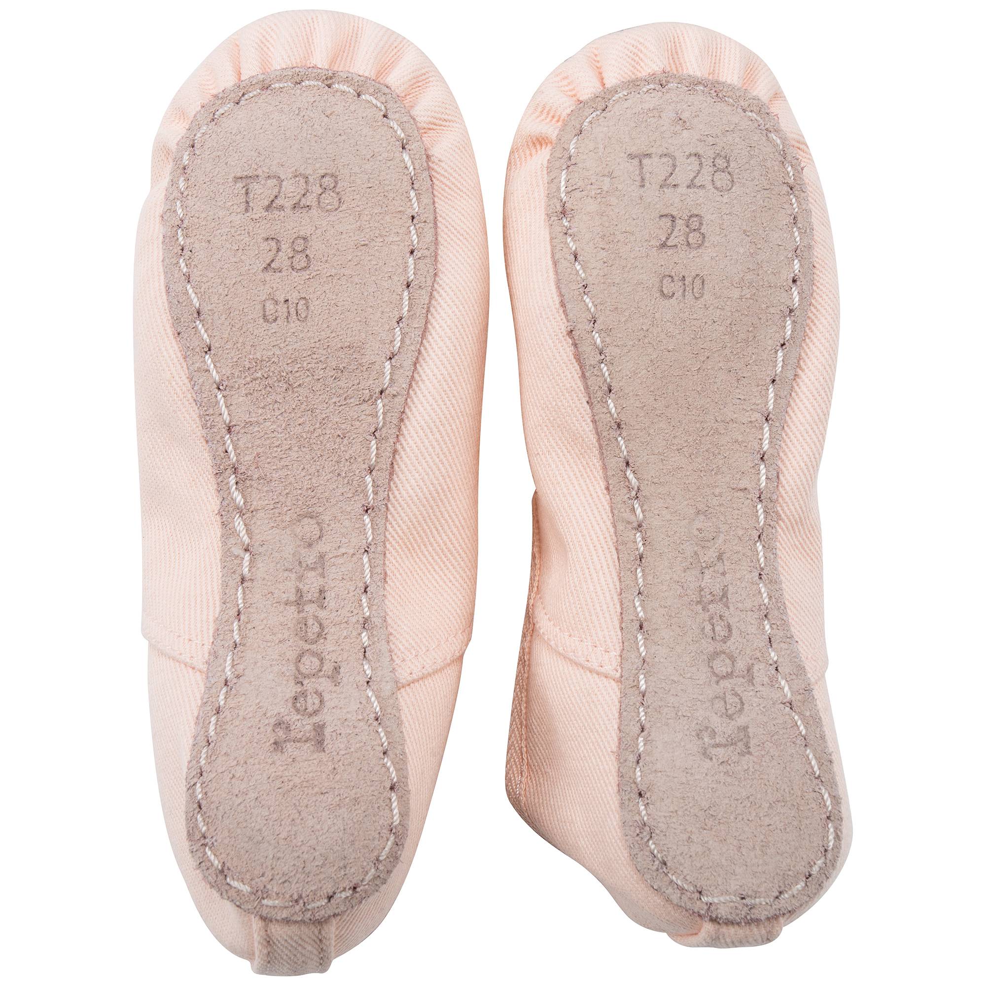 Girls Beige Dessus Cotton Shoes