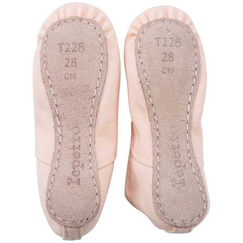 Girls Beige Dessus Cotton Shoes