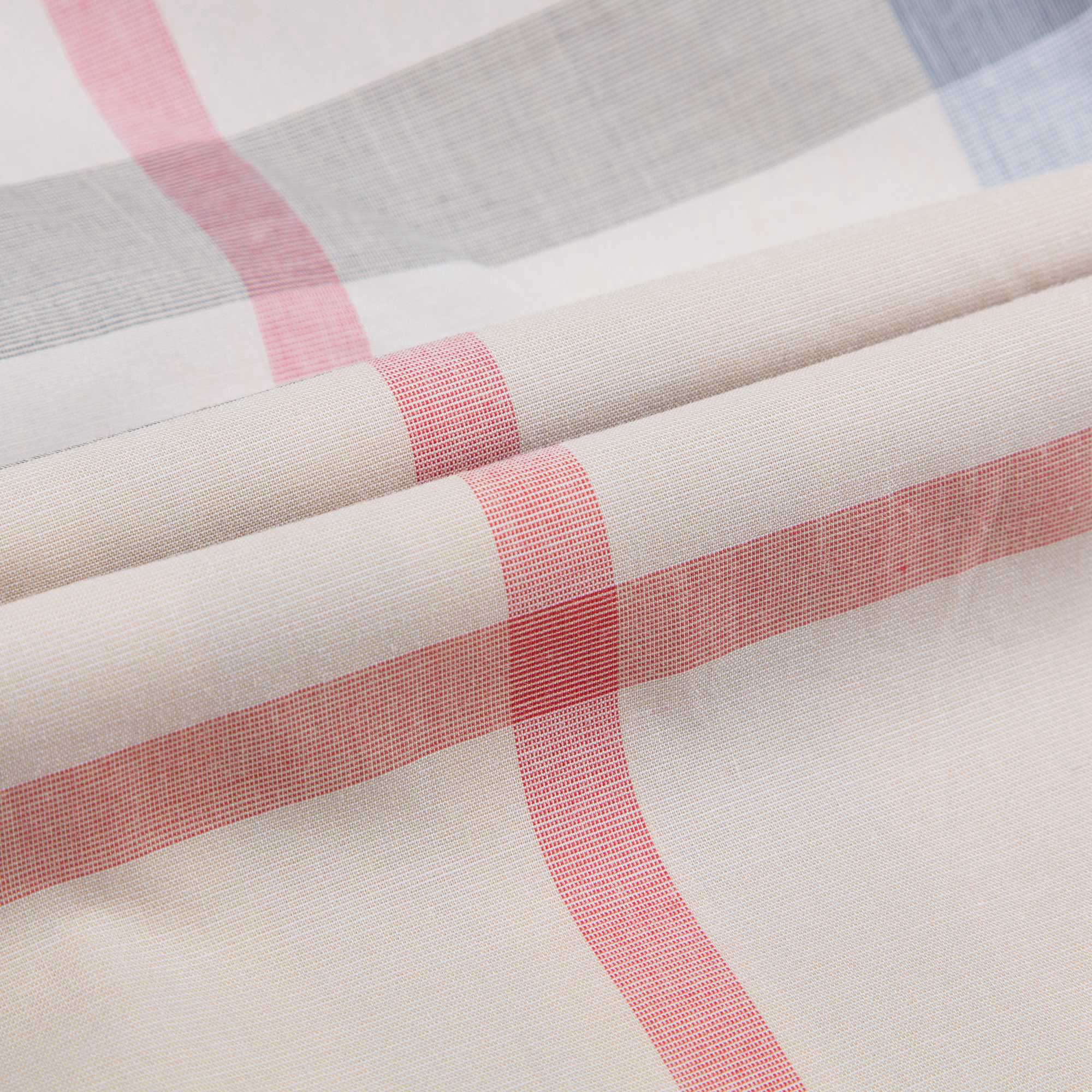 Baby  Boys  Beige  Check   Cotton   T-shirt