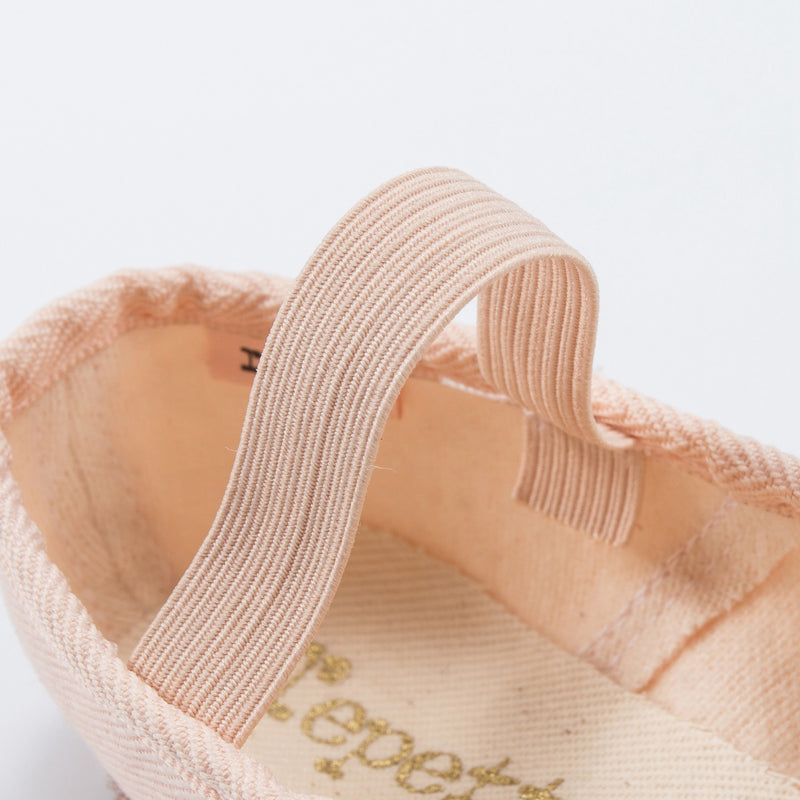 Girls Beige Dessus Cotton Shoes