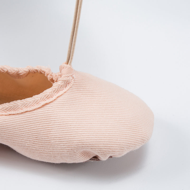 Girls Beige Dessus Cotton Shoes