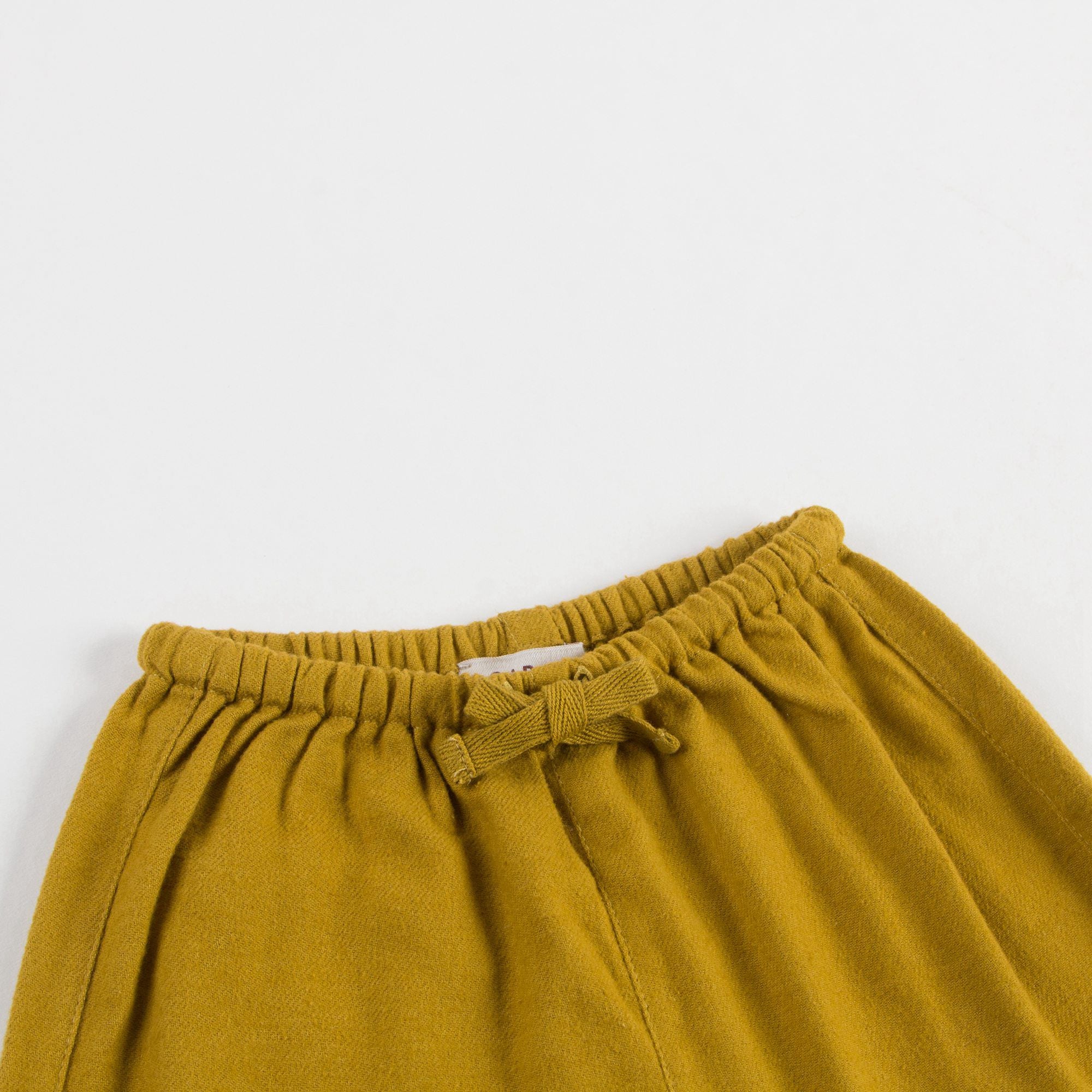 Baby Yellow Cotton Trousers